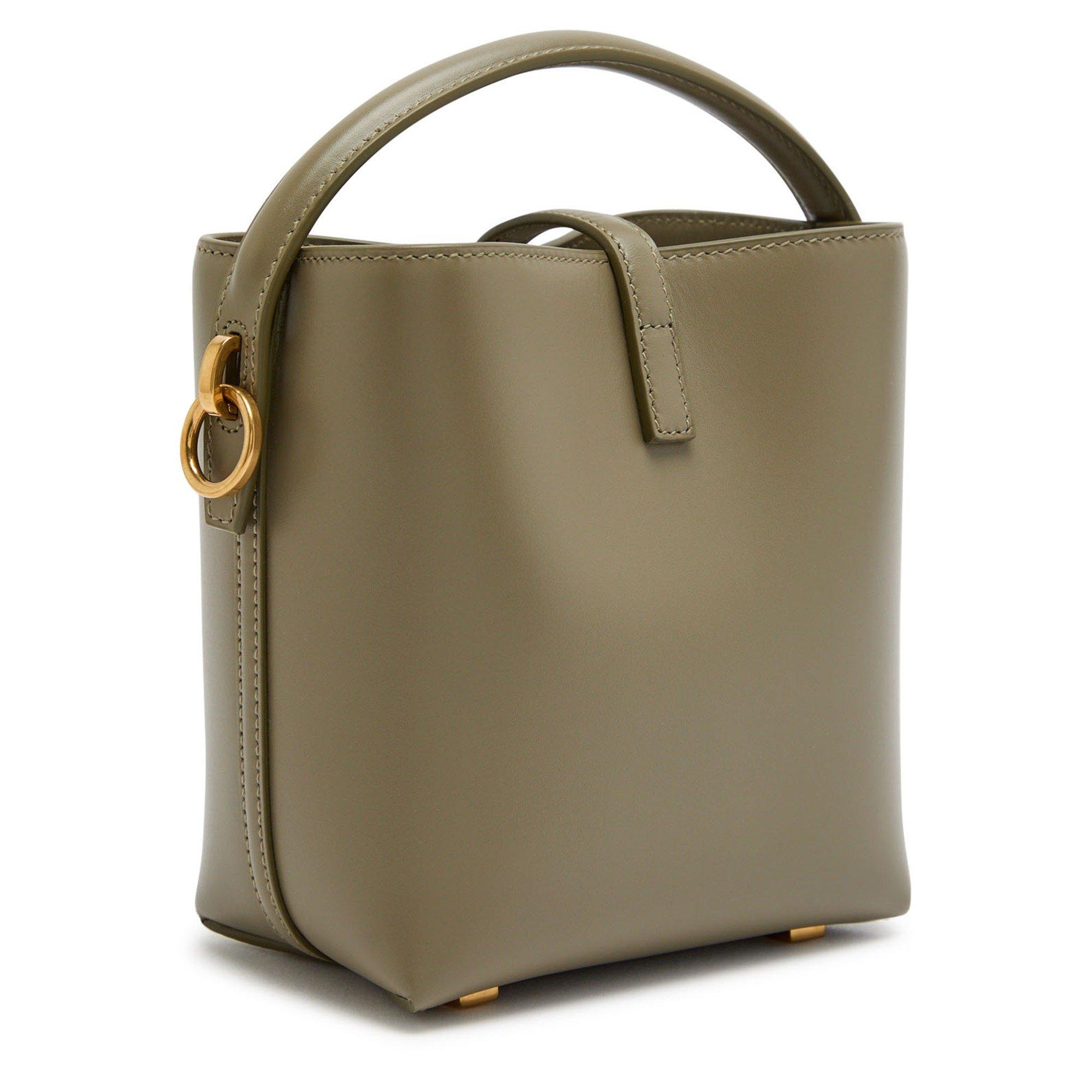 GREEN - Saint Laurent - MINI 37 BUCKET BAG - 2