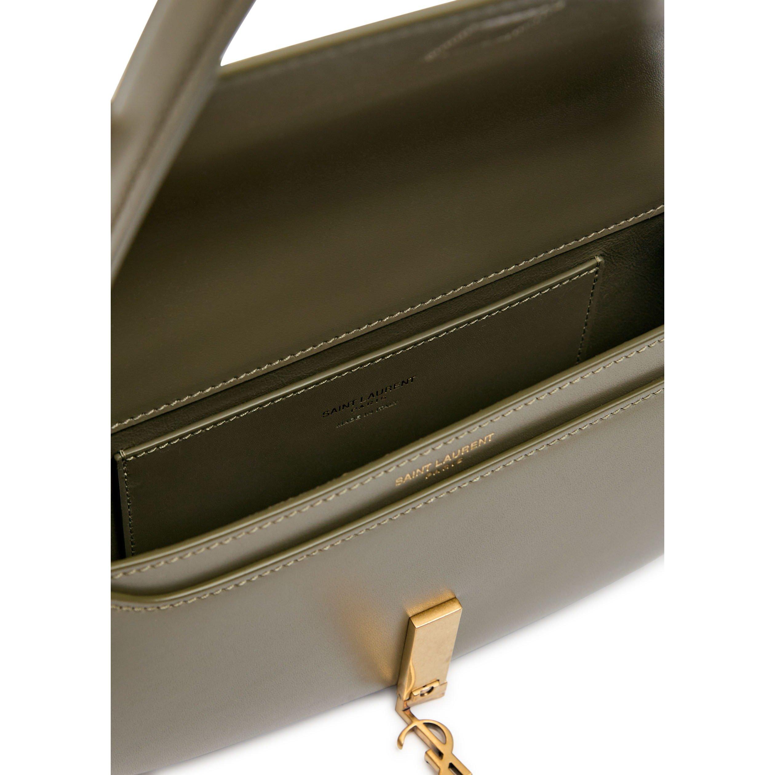 GREEN - Saint Laurent - DEMI LUNE LOGO BAG - 5