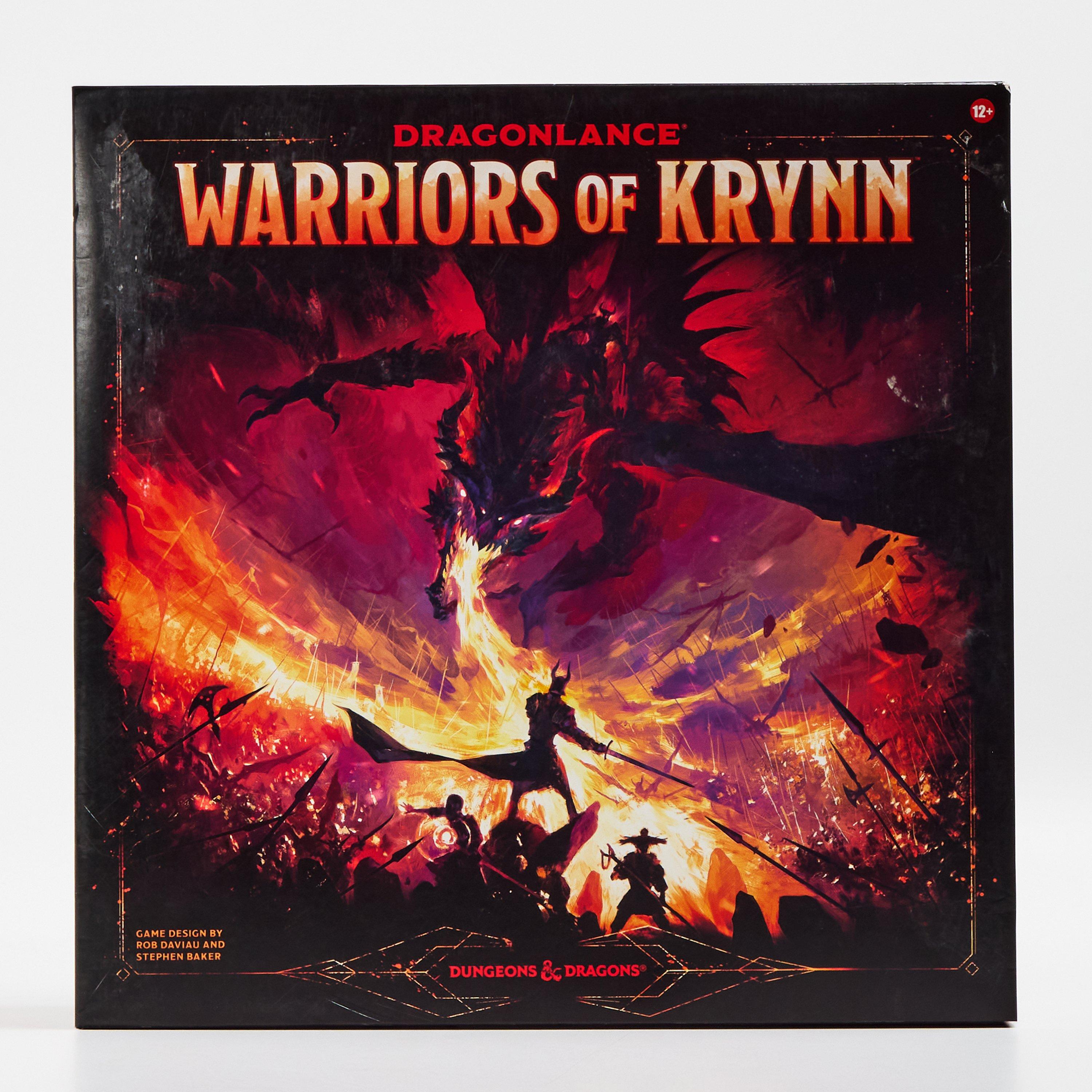 Dungeons And Dragons  Warriors Of Krynn Board Game