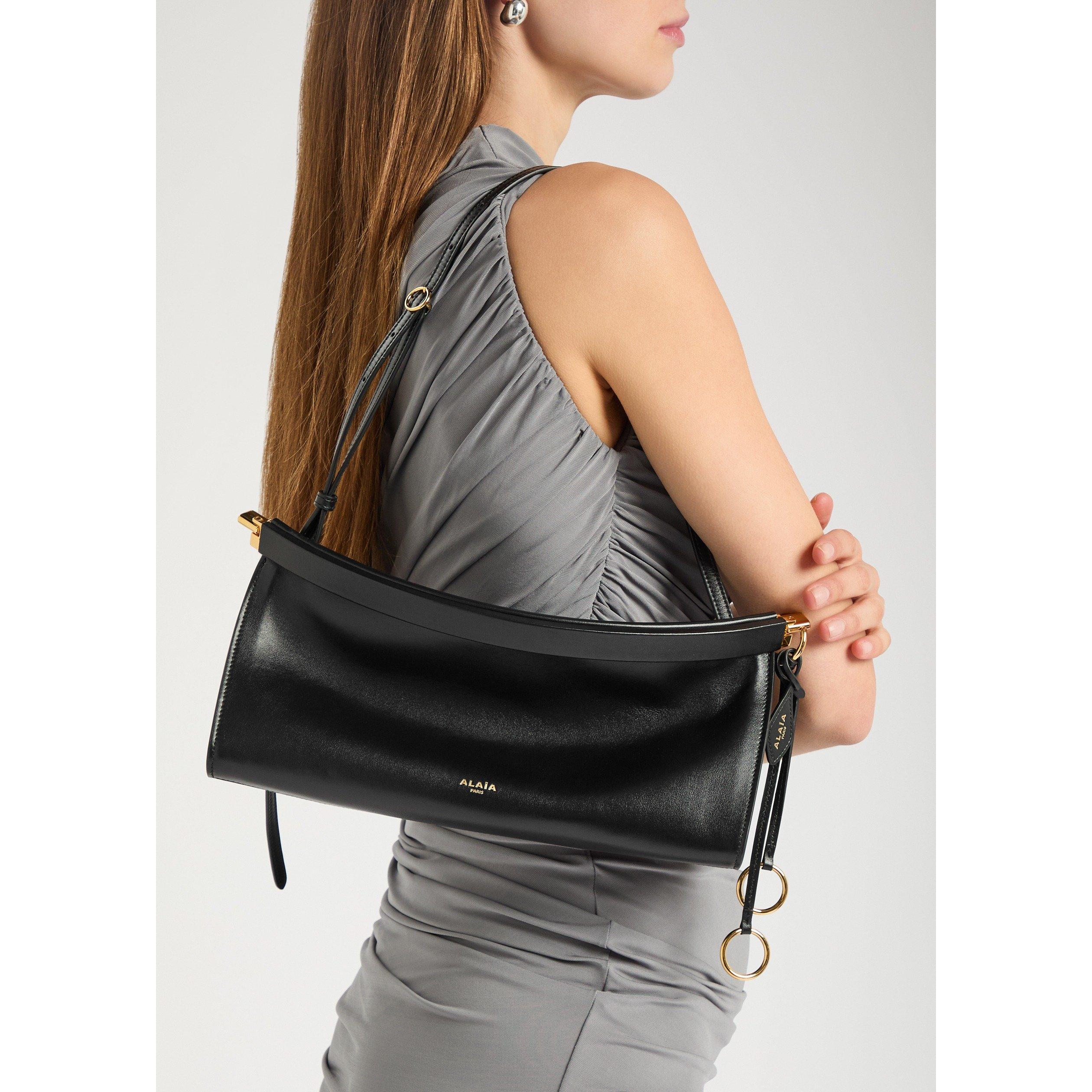 BLACK - Alaia - EAST WEST MEDIUM BAG - 3