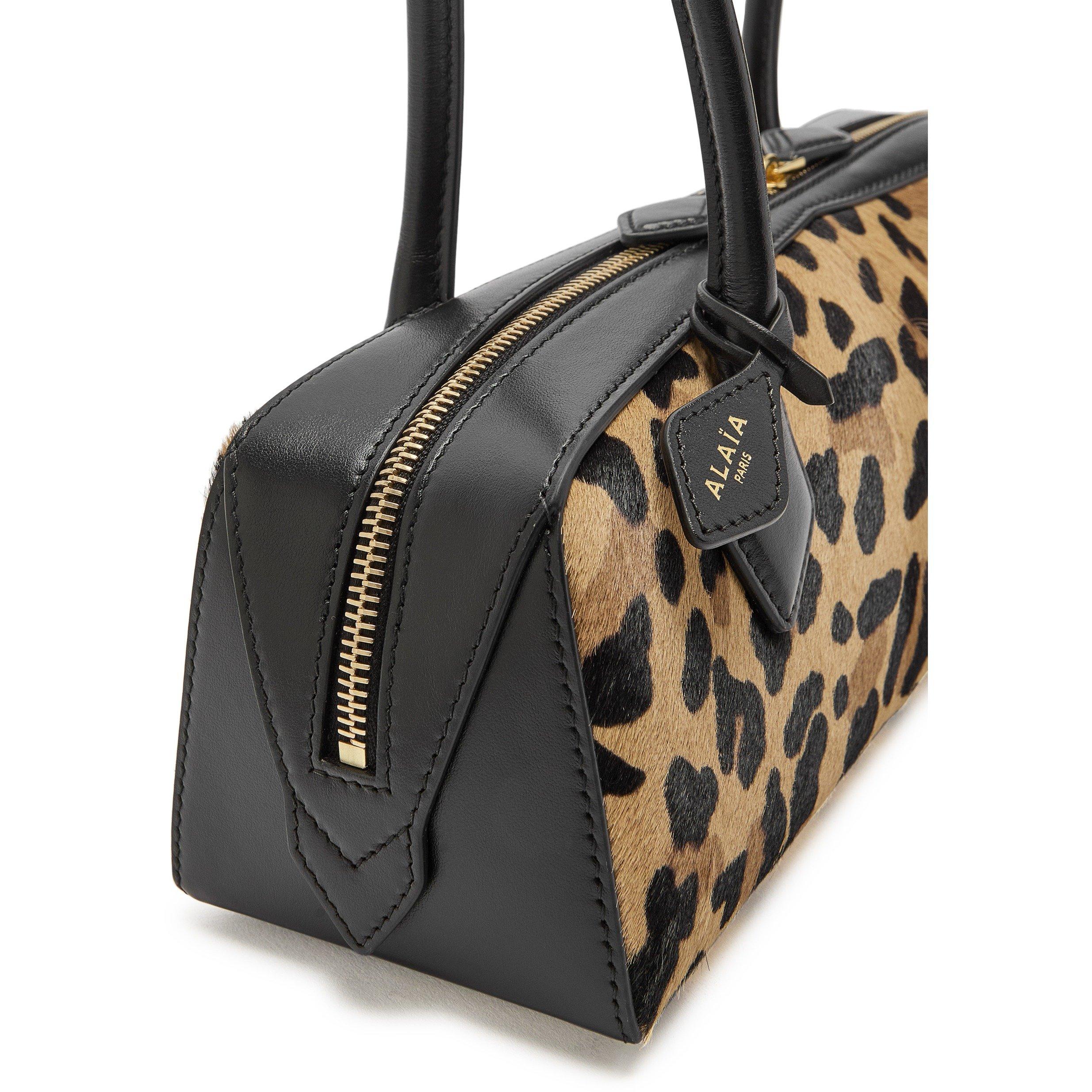 LEOPARD - Alaia - TECKEL LEOPARD MED BAG - 4