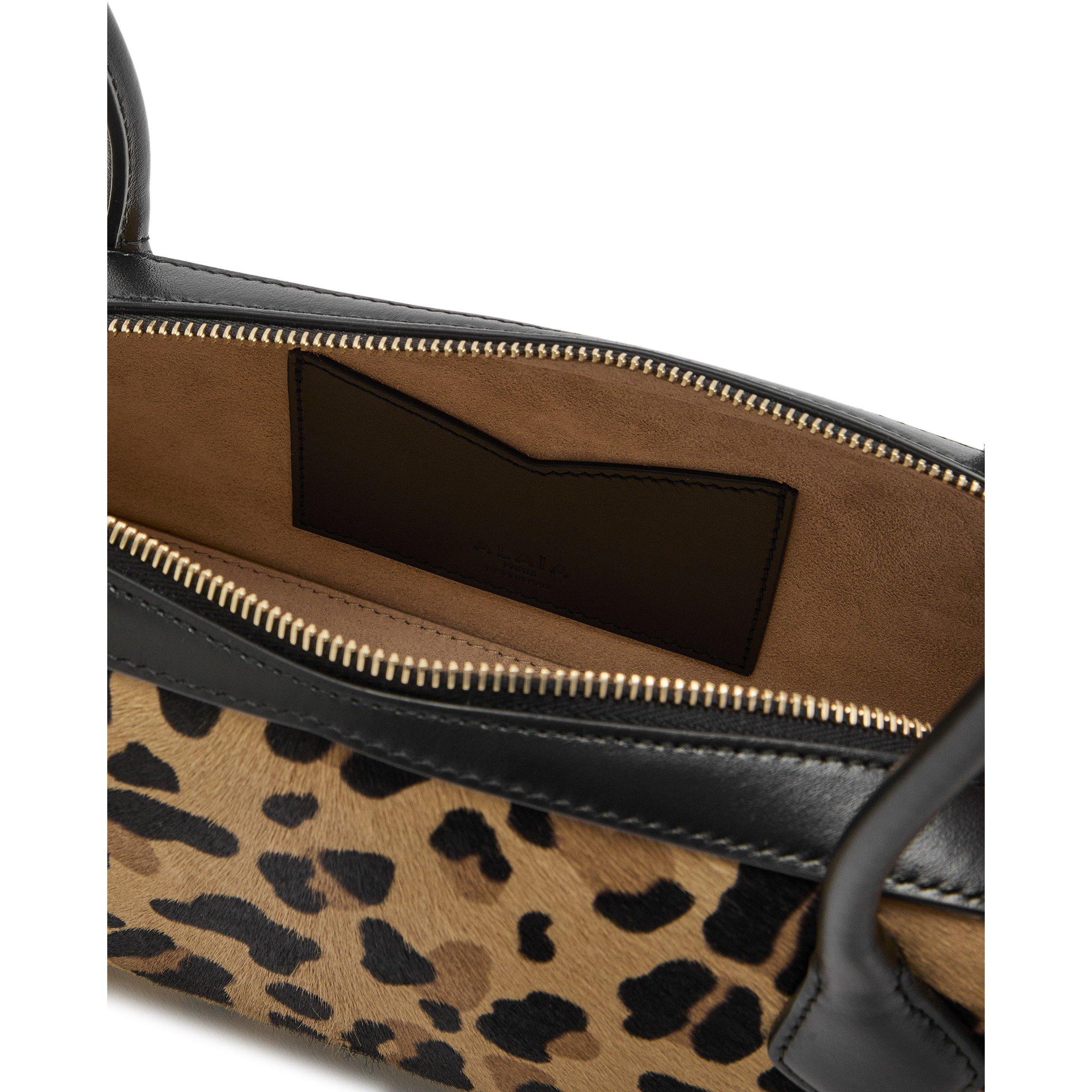 LEOPARD - Alaia - TECKEL LEOPARD MED BAG - 5