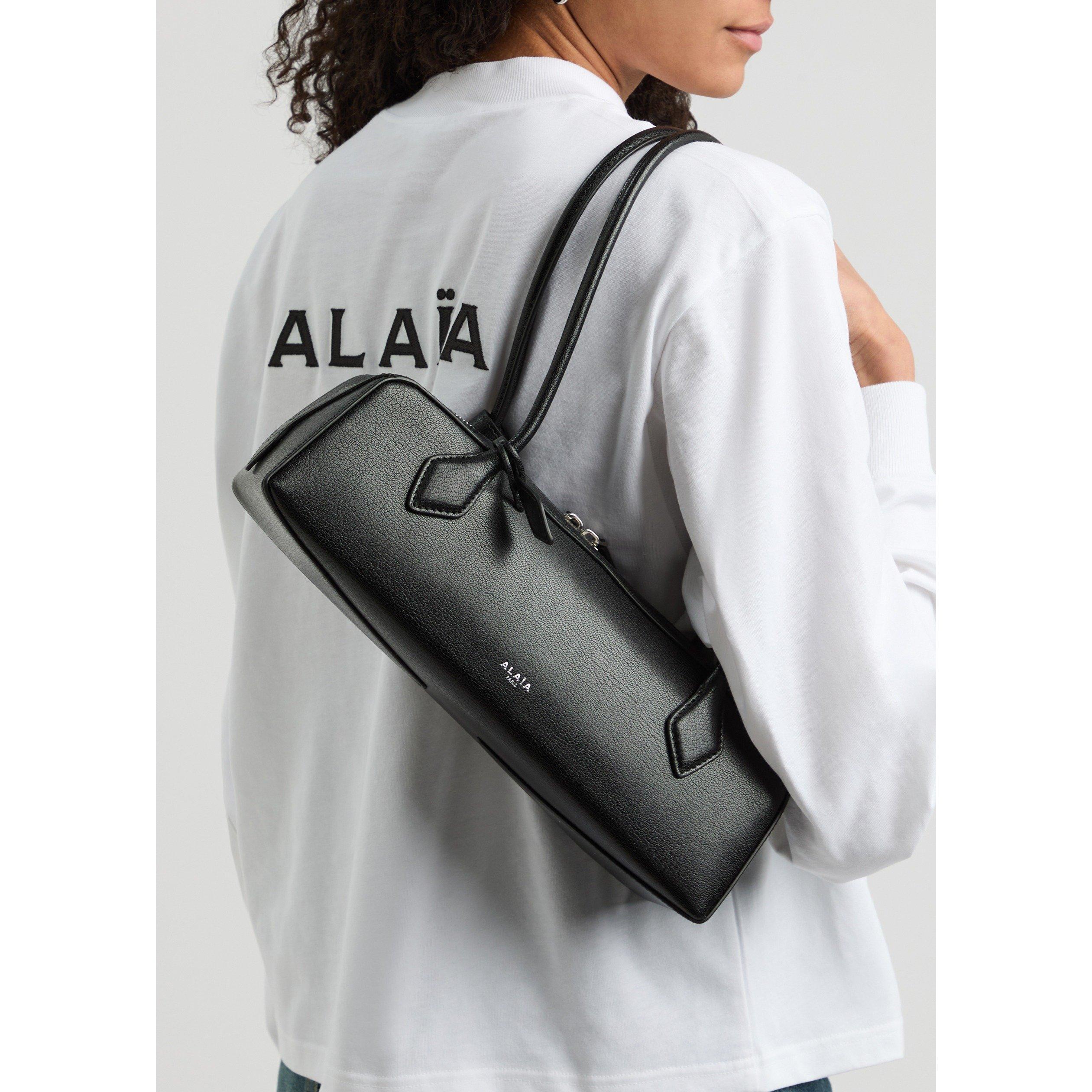 BLACK - Alaia - TECKEL MEDIUM SHOULDER BAG - 3