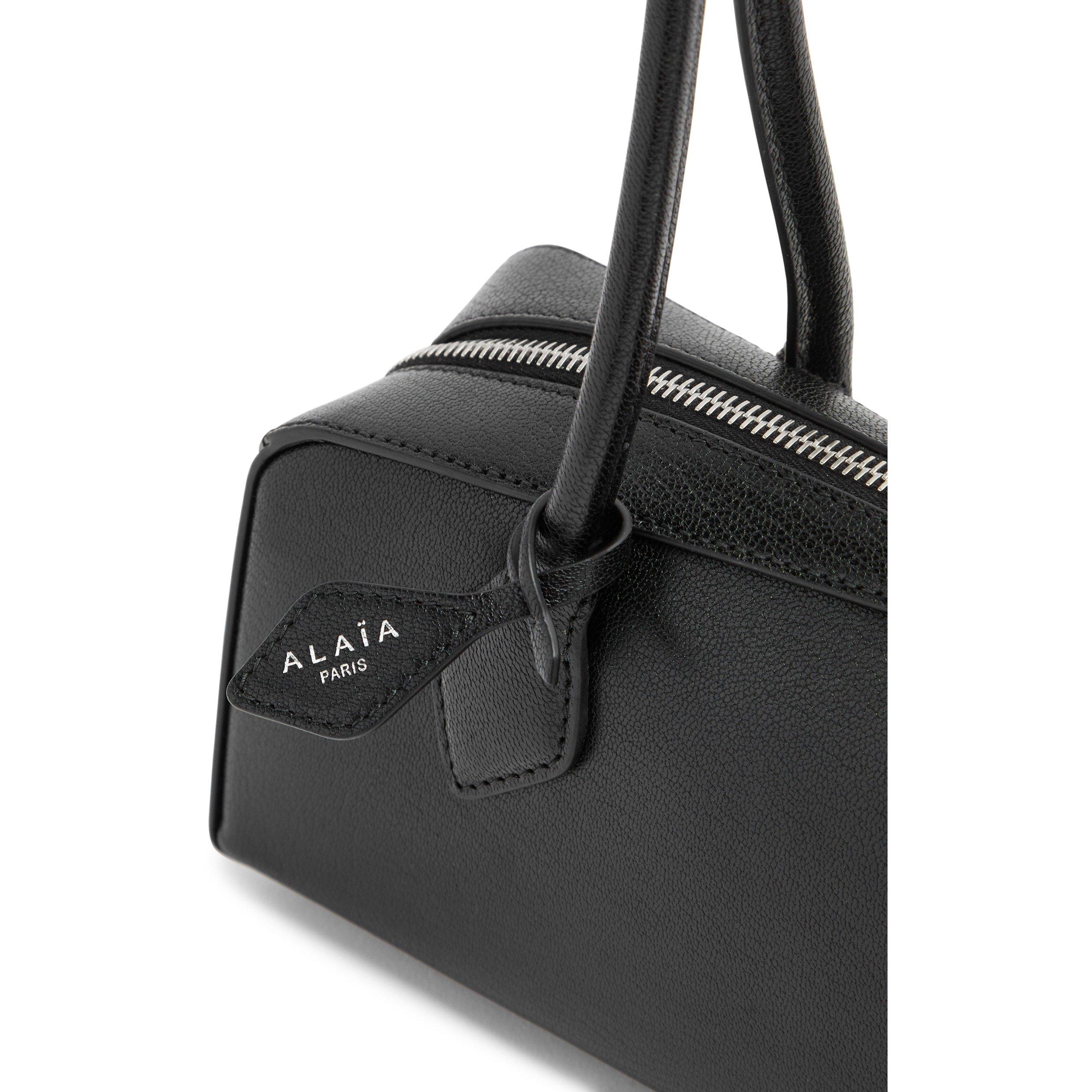 BLACK - Alaia - TECKEL MEDIUM SHOULDER BAG - 4
