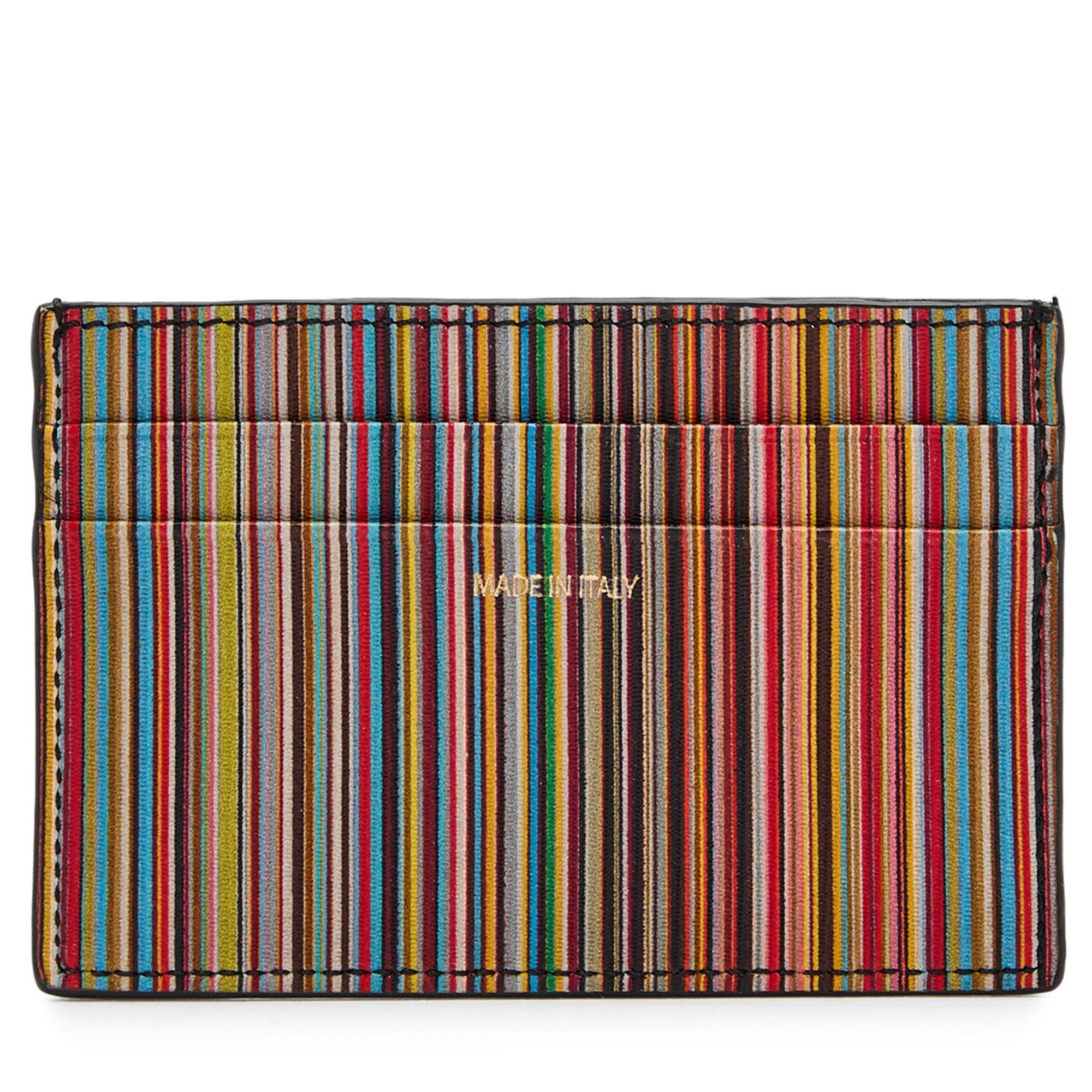 BLACK - Paul Smith - Men's Leather Card Holder - 2