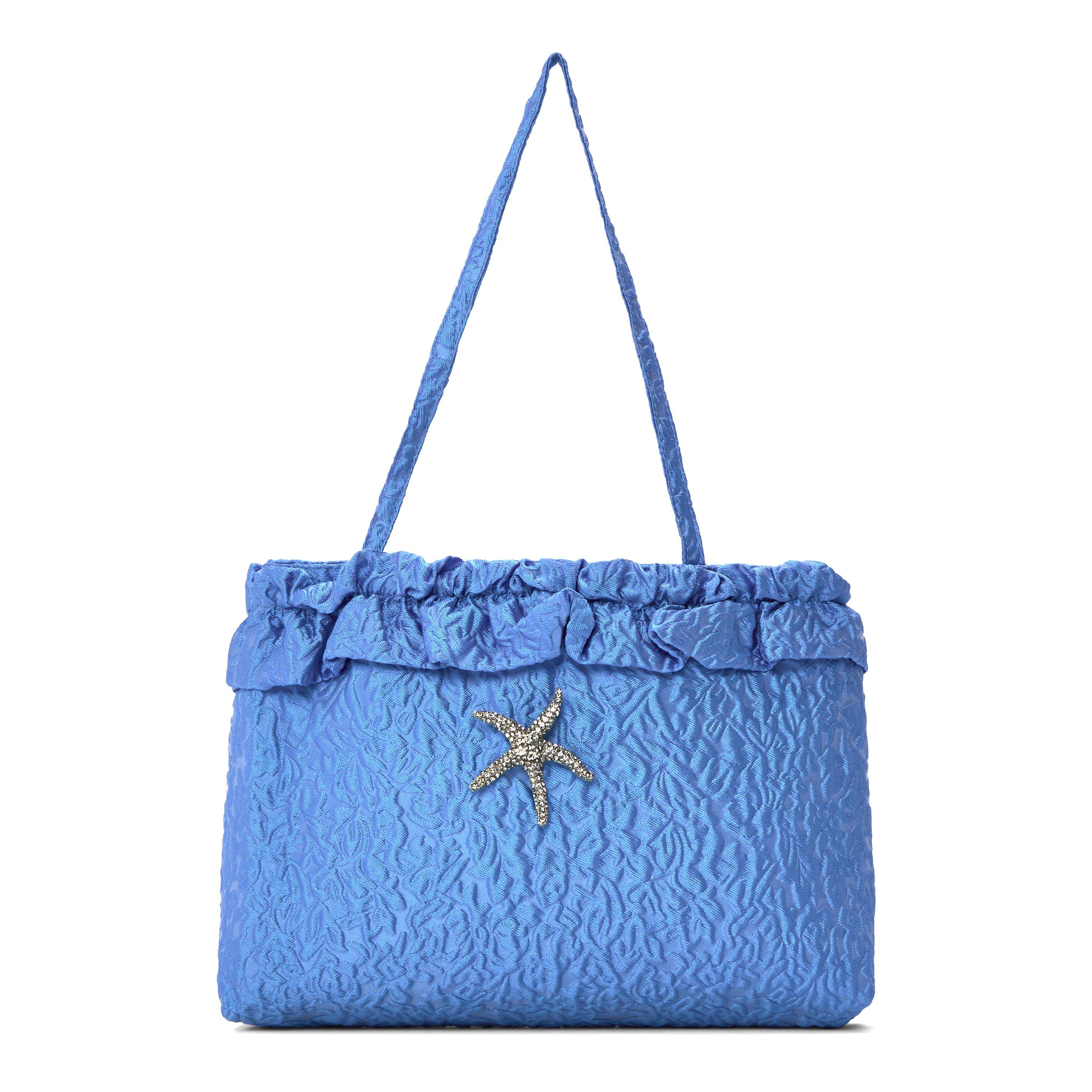 BLUE - Sister Jane - B Reef Jacquard Mini Bag - 1