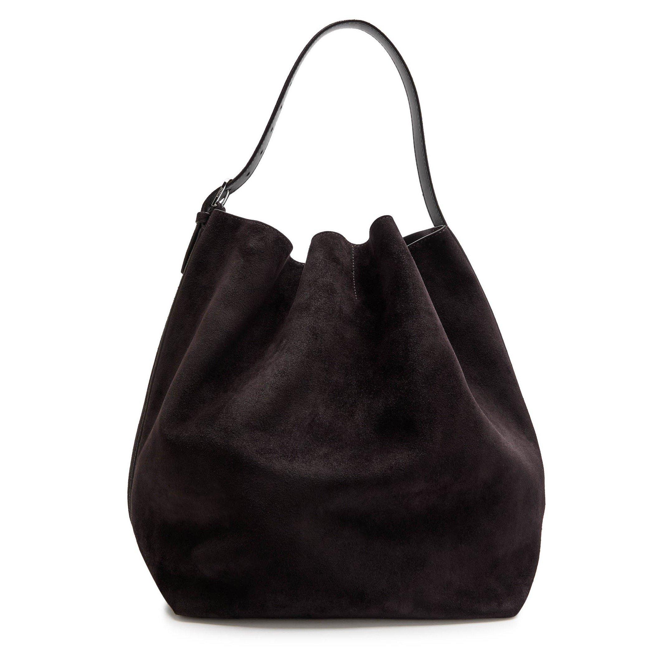 Toteme BELTED SUEDE TOTE