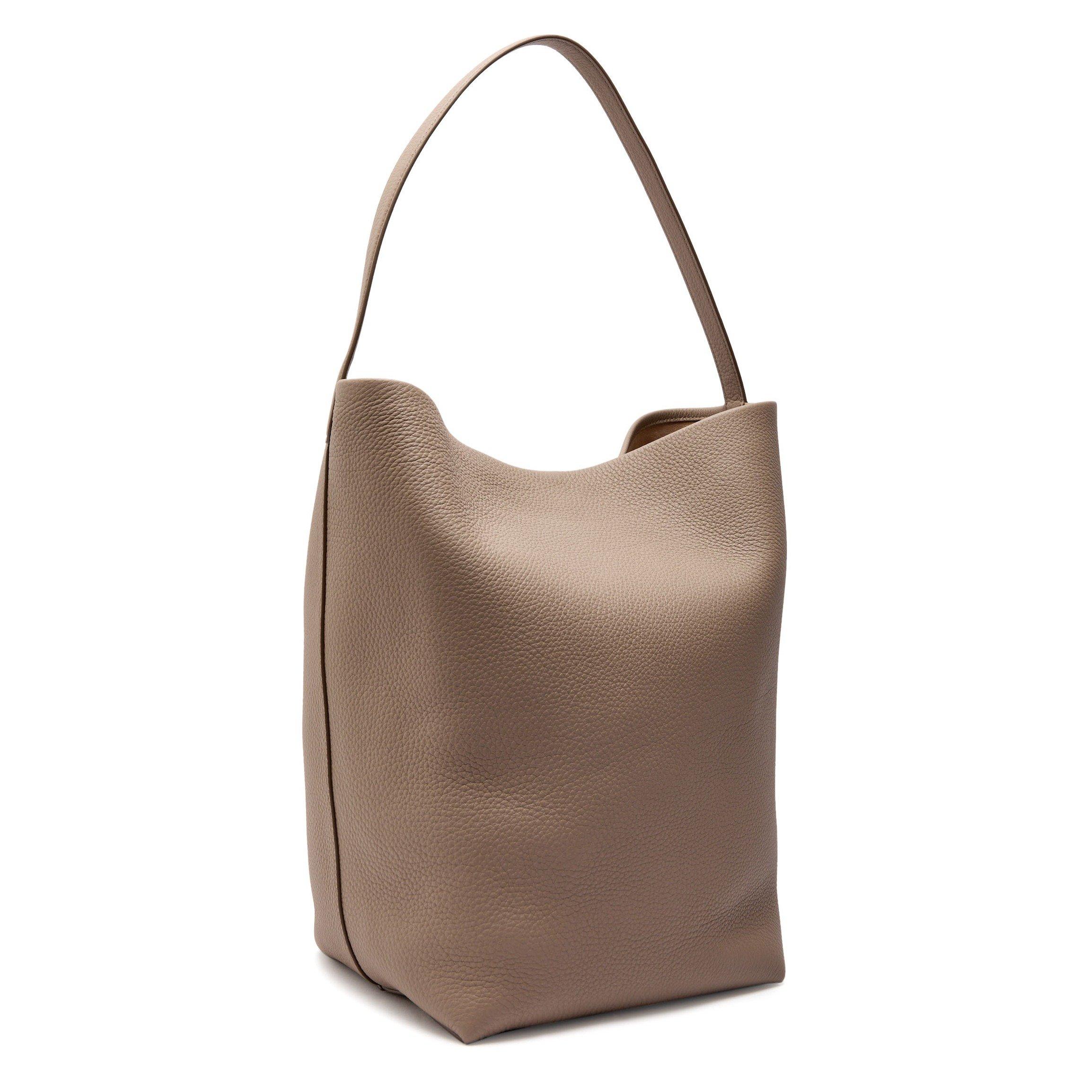 TAUPE - The Row - Women's Park Tote Large Leather Bag - 2