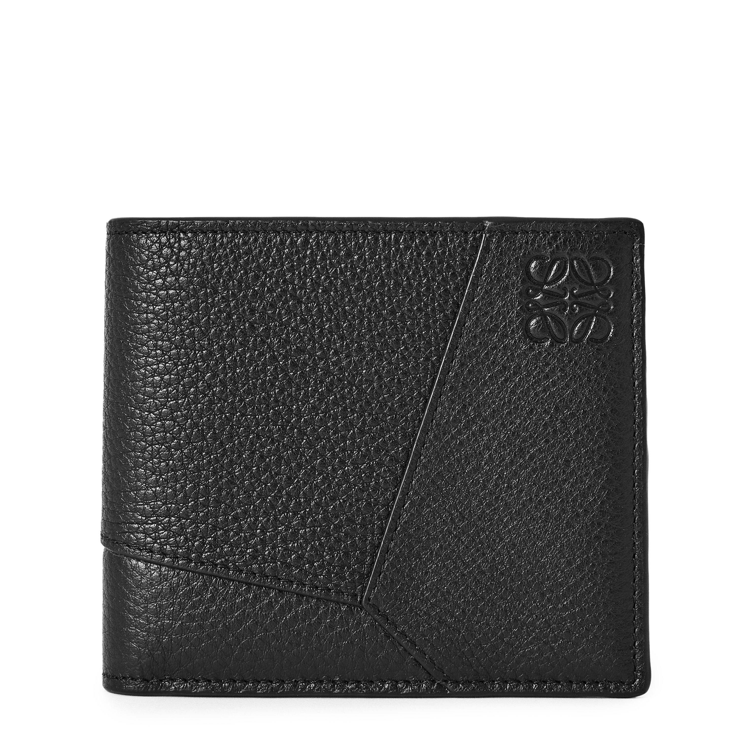 BLACK - LOEWE - LOEWE PUZZLE EDGE BIFOLD - 1