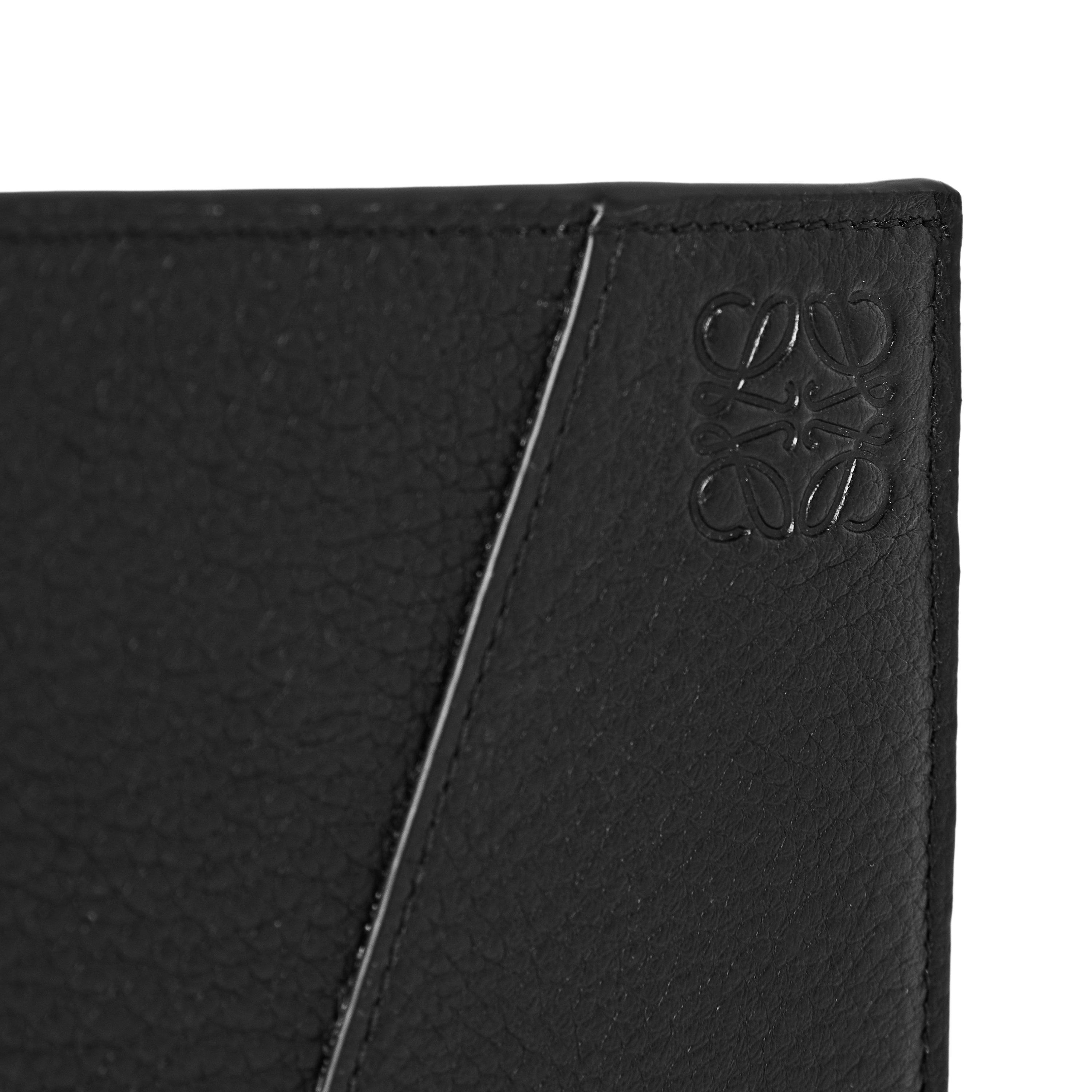 BLACK - LOEWE - LOEWE PUZZLE EDGE BIFOLD - 3