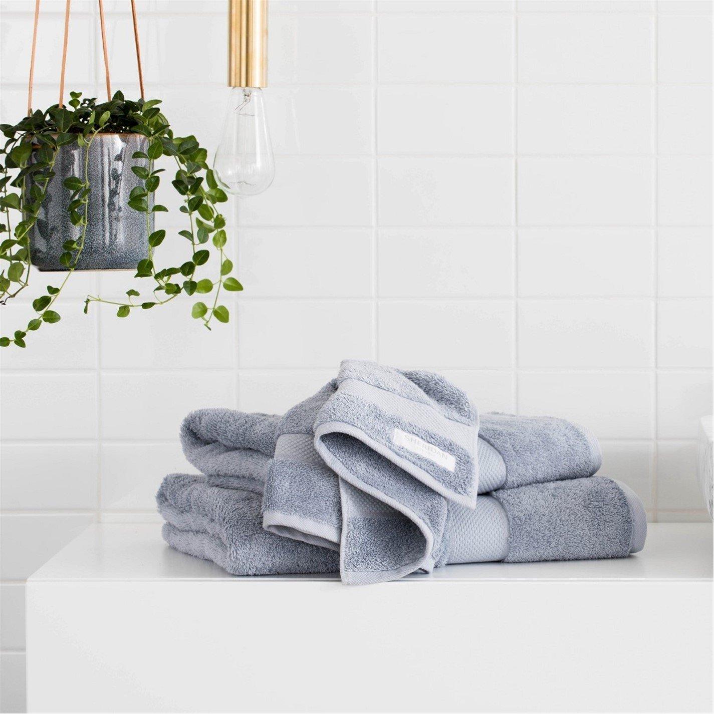 Dusty Blue - Sheridan - Luxury Egyptian Bath Mat - 4