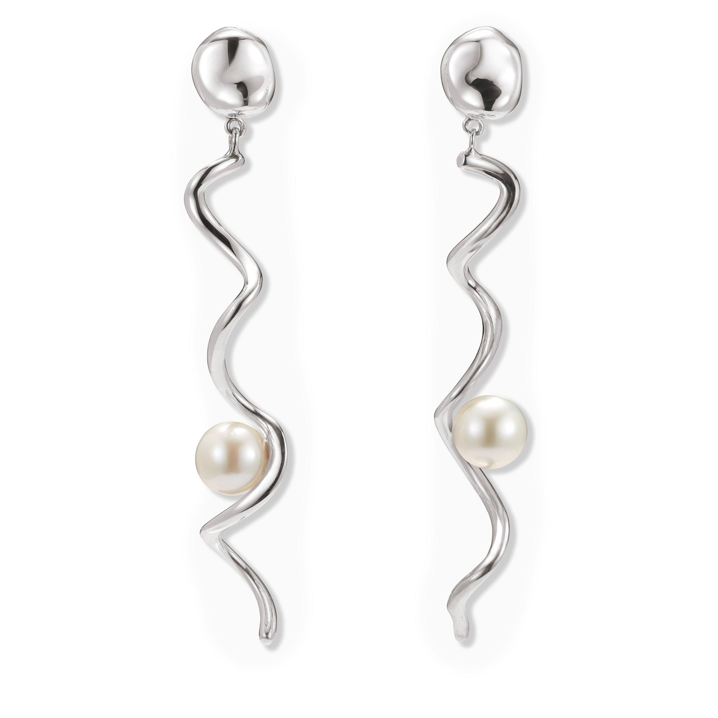 SILVER - AGMES - Teneille Earrings