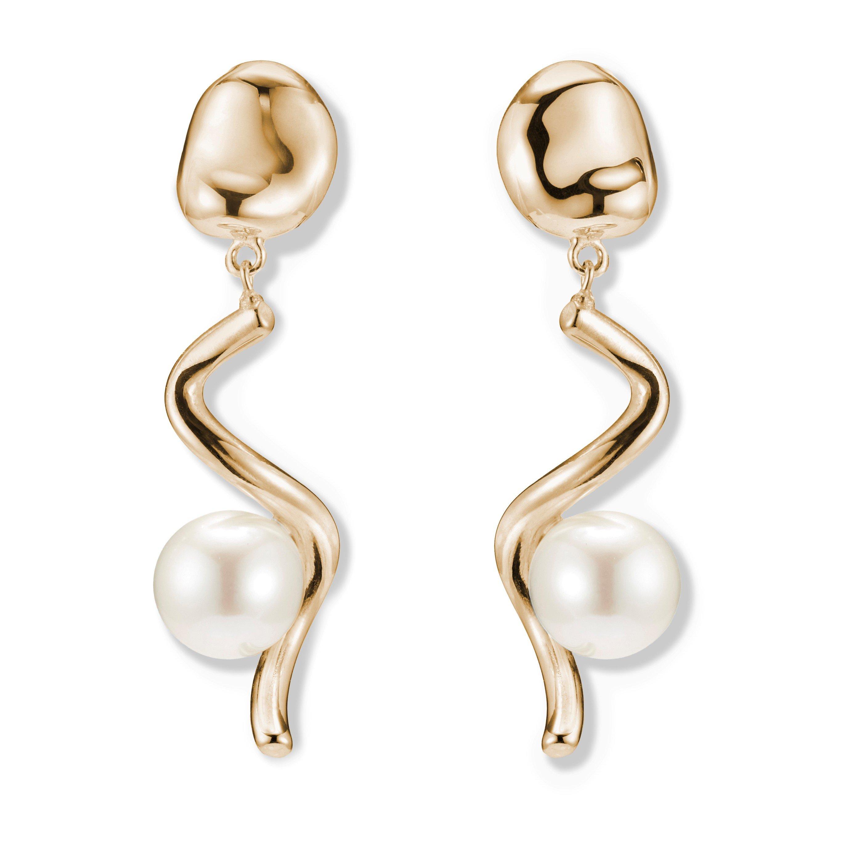 GOLD - AGMES - Short Teneille Earrings
