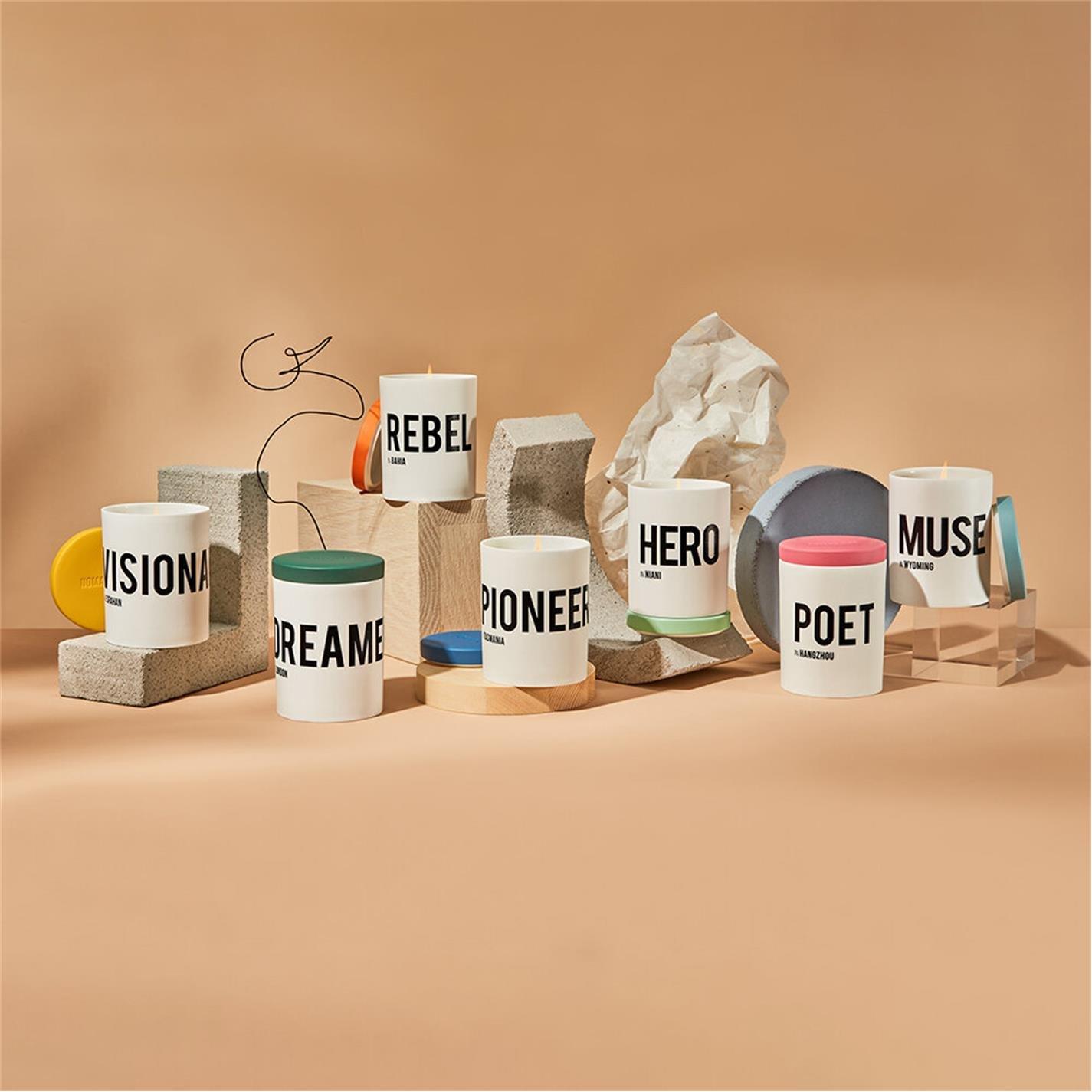 Pink - Nomad Noe - NomadNoe Poet Scented Candle - 5