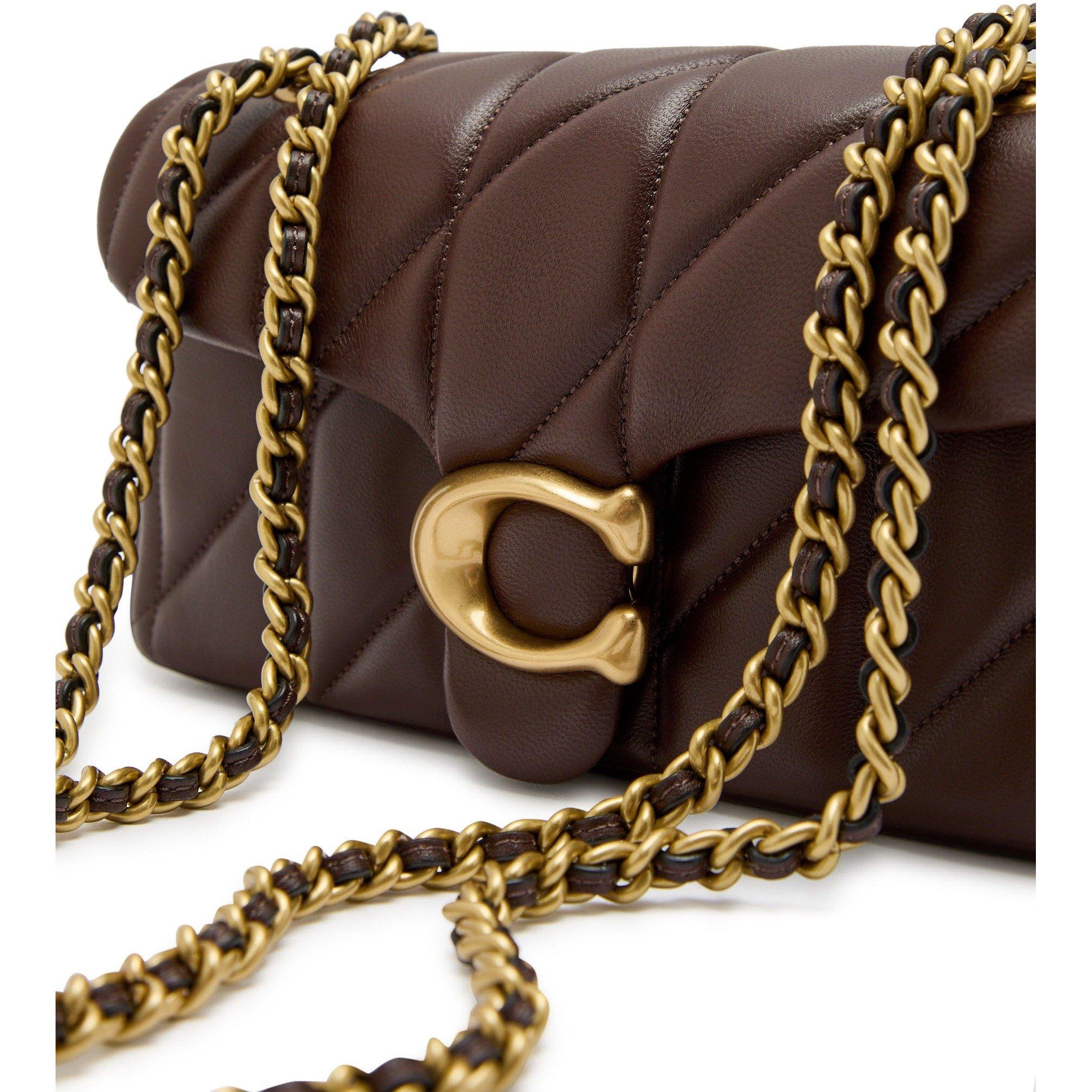 BROWN - Coach - Women's Tabby 20 Quilted Leather Shoulder Bag - 4