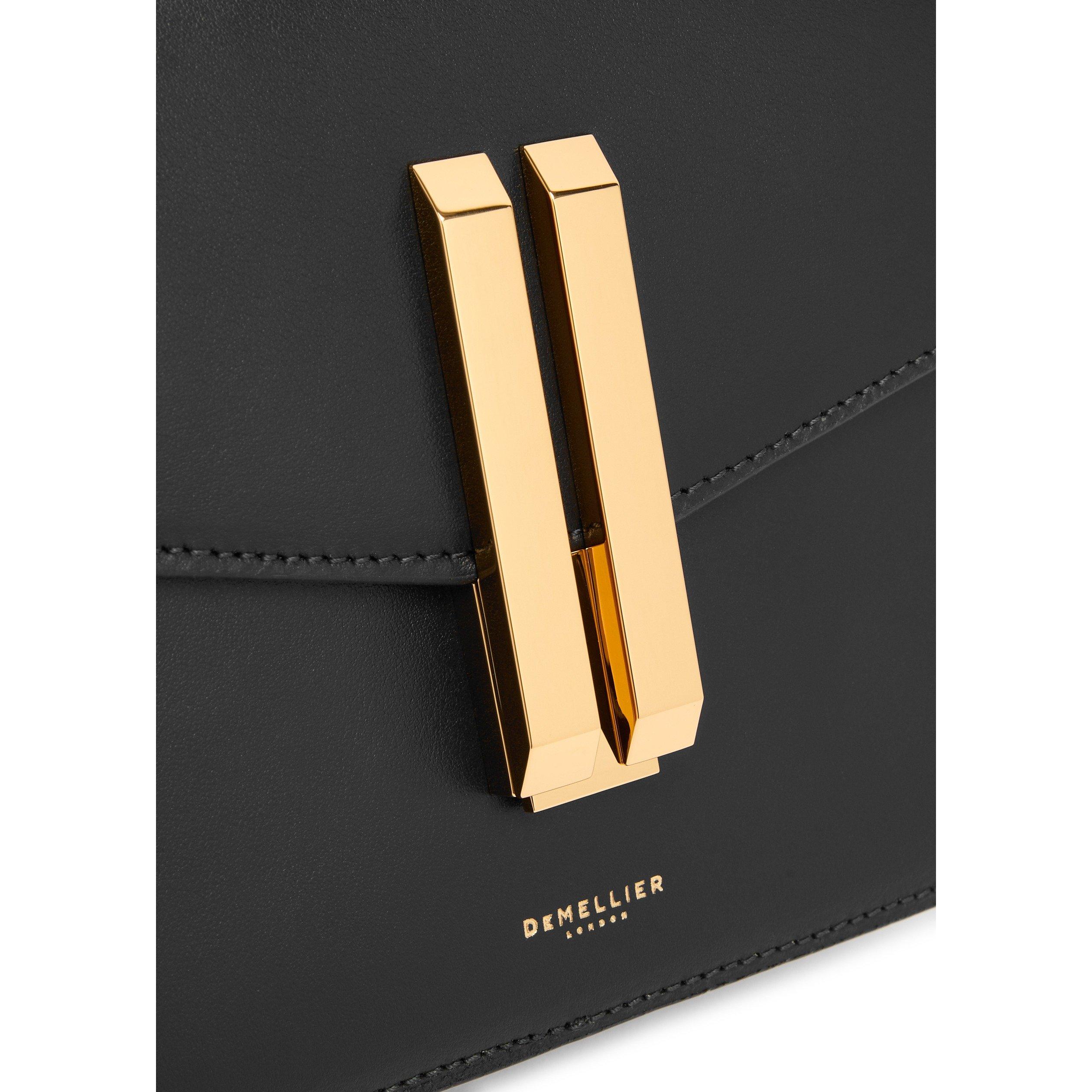 BLACK - DeMellier - VANCOUVER CROSSBODY BAG GRAIN - 4