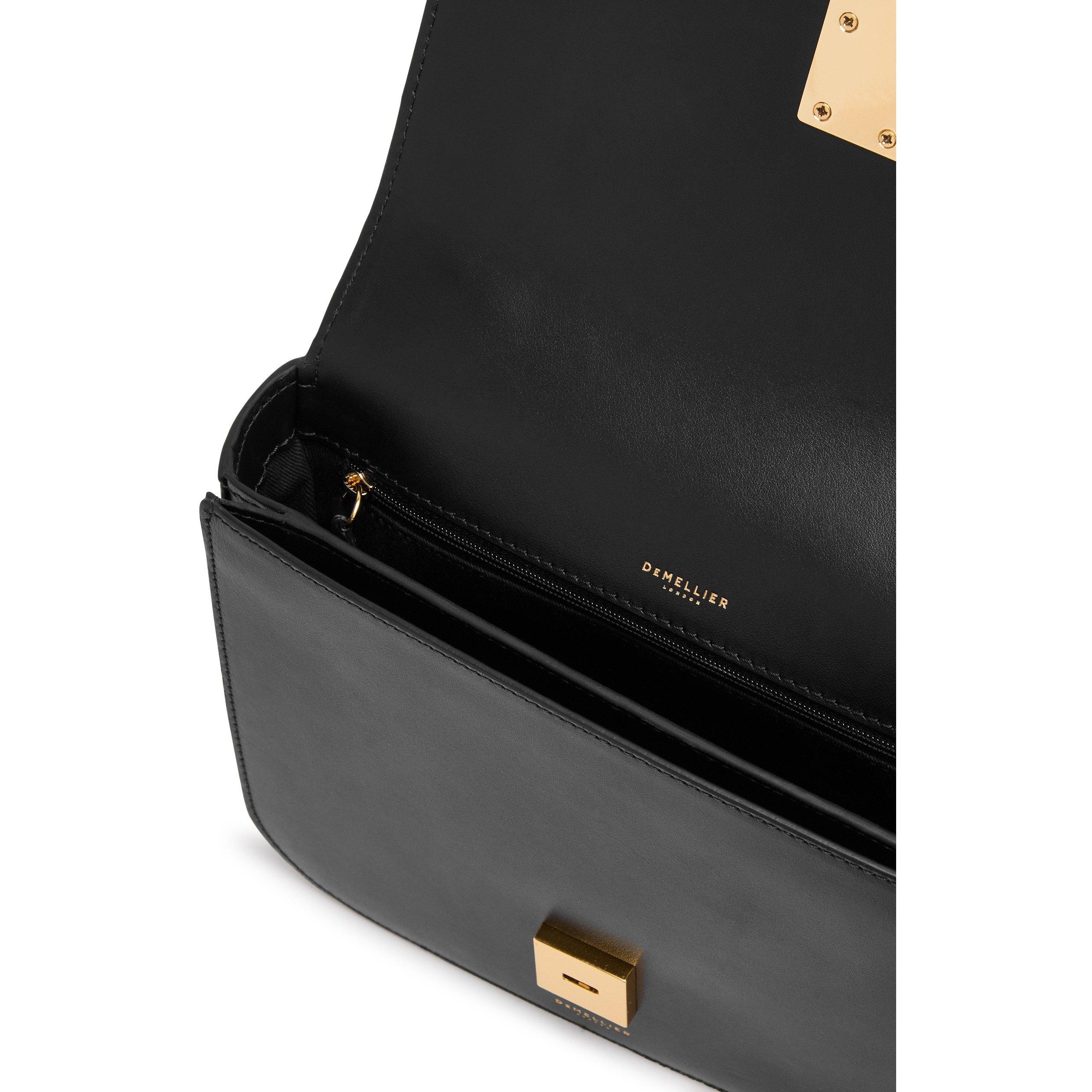 BLACK - DeMellier - VANCOUVER CROSSBODY BAG GRAIN - 5