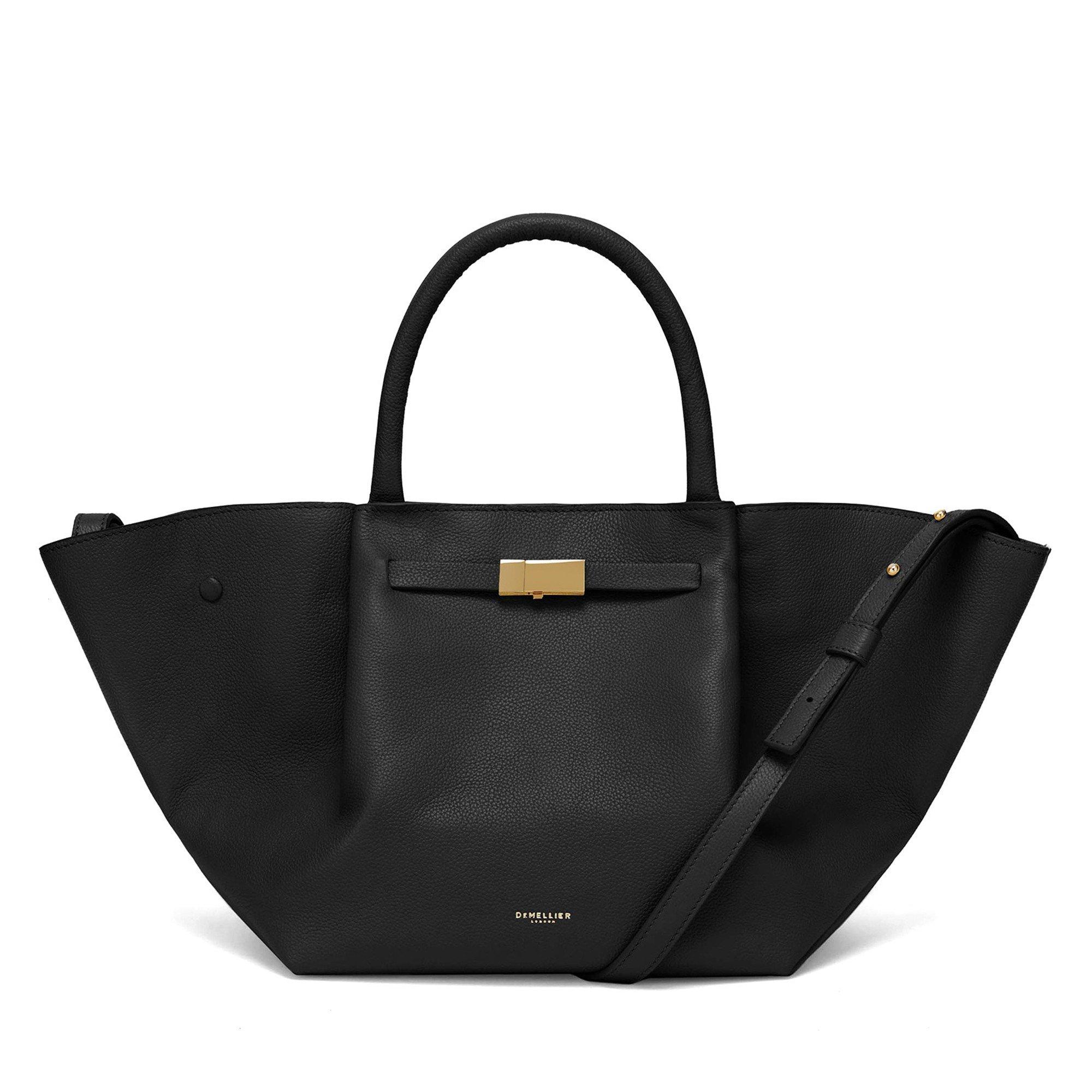 Women's Midi New York Grained Leather Tote Bag