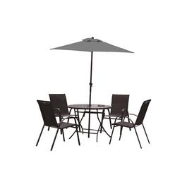 Culcita Naples 6 Piece Garden Patio Set