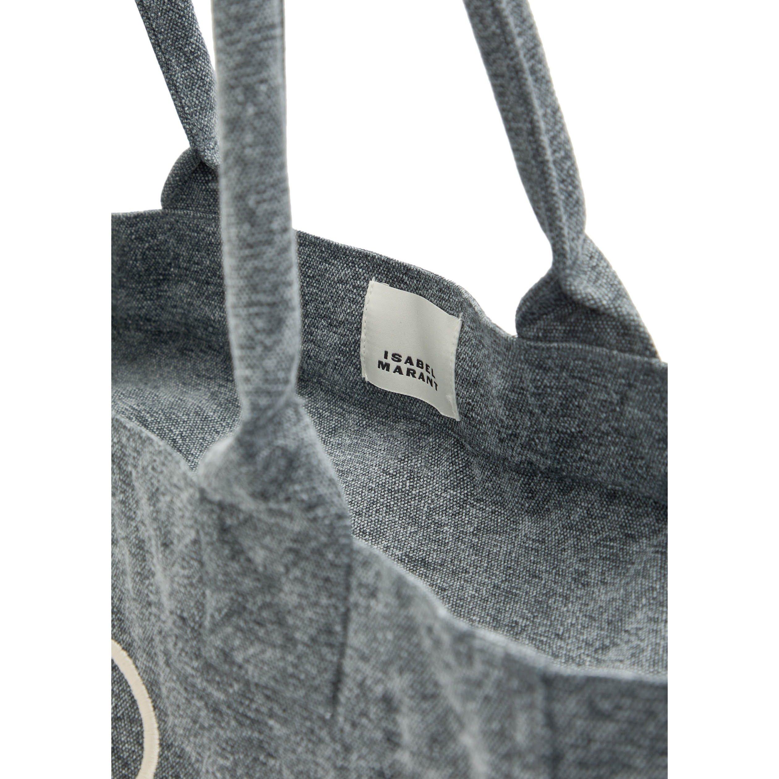 BLACK - Isabel Marant - Women's Yenky Zipped Cotton Tote Bag - 4