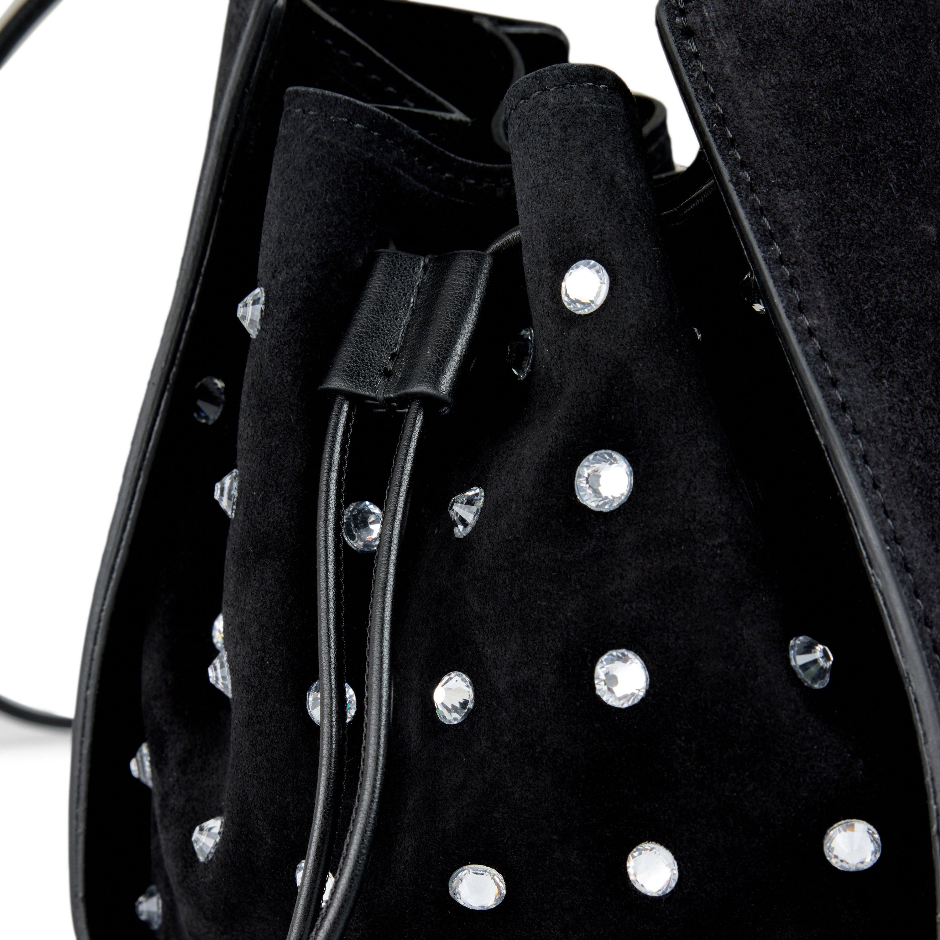BLACK - Forte Forte - B SUEDE + CRYSTALS SMALL - 3