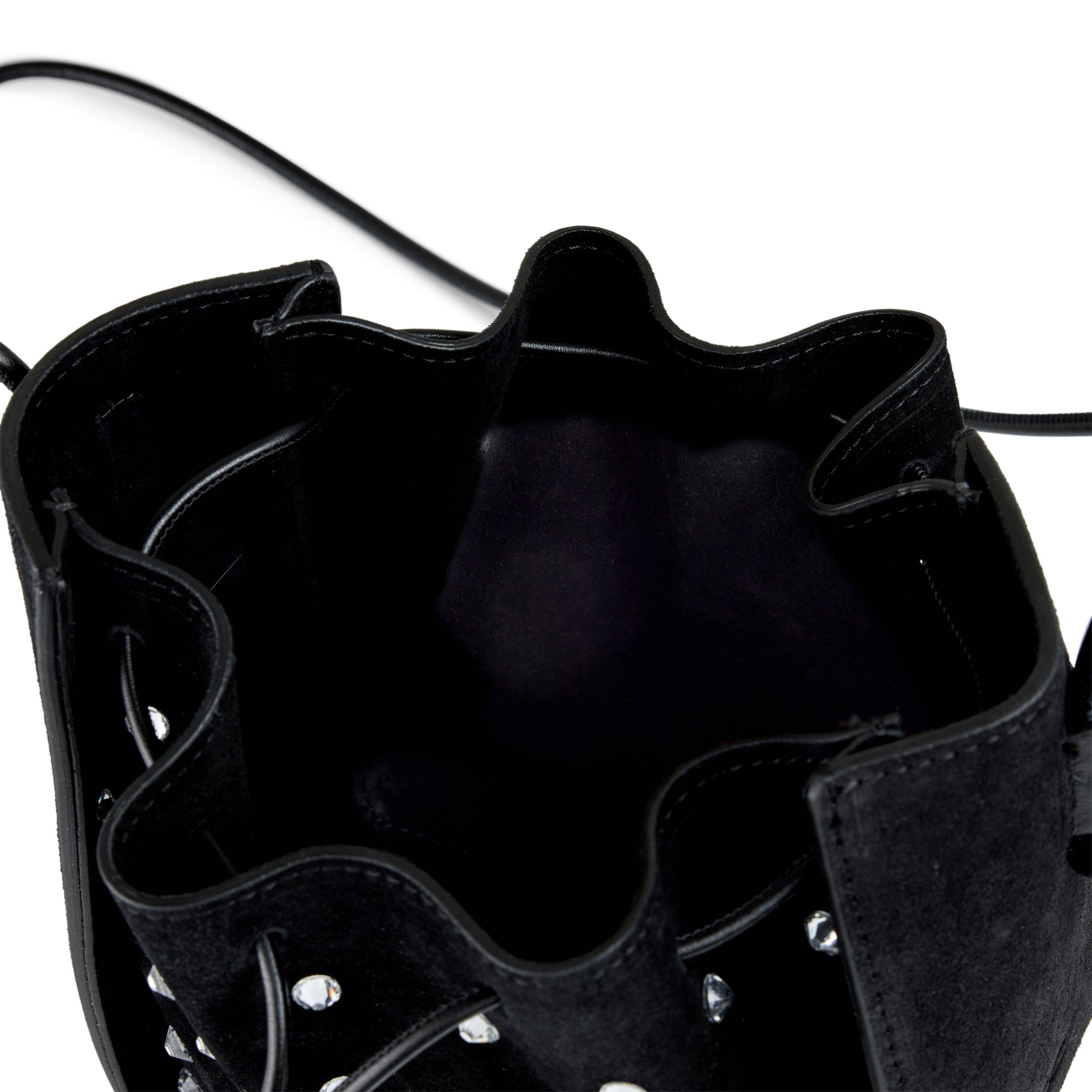 BLACK - Forte Forte - B SUEDE + CRYSTALS SMALL - 4
