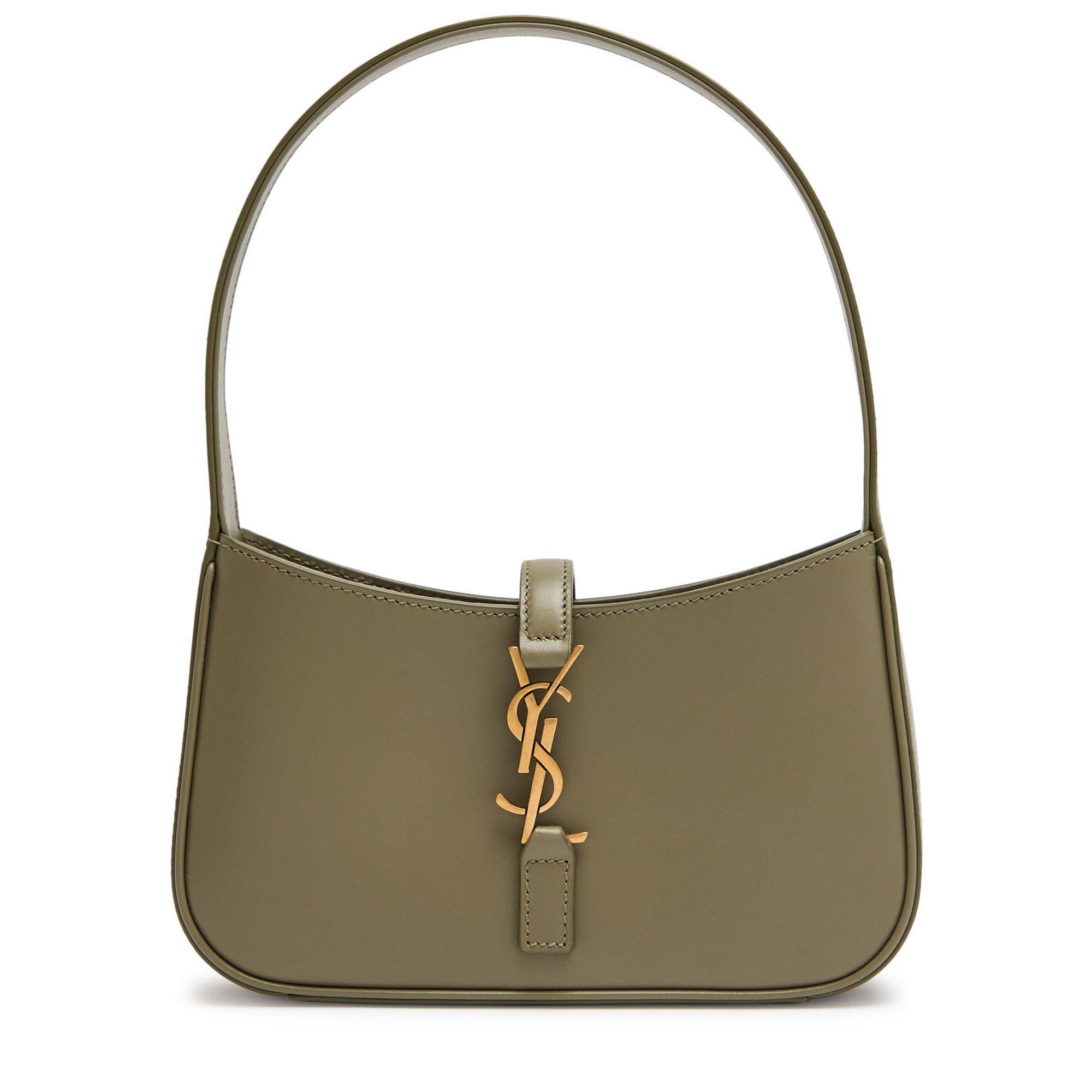 GREEN - Saint Laurent - 5 A 7 MINI CALF - 1