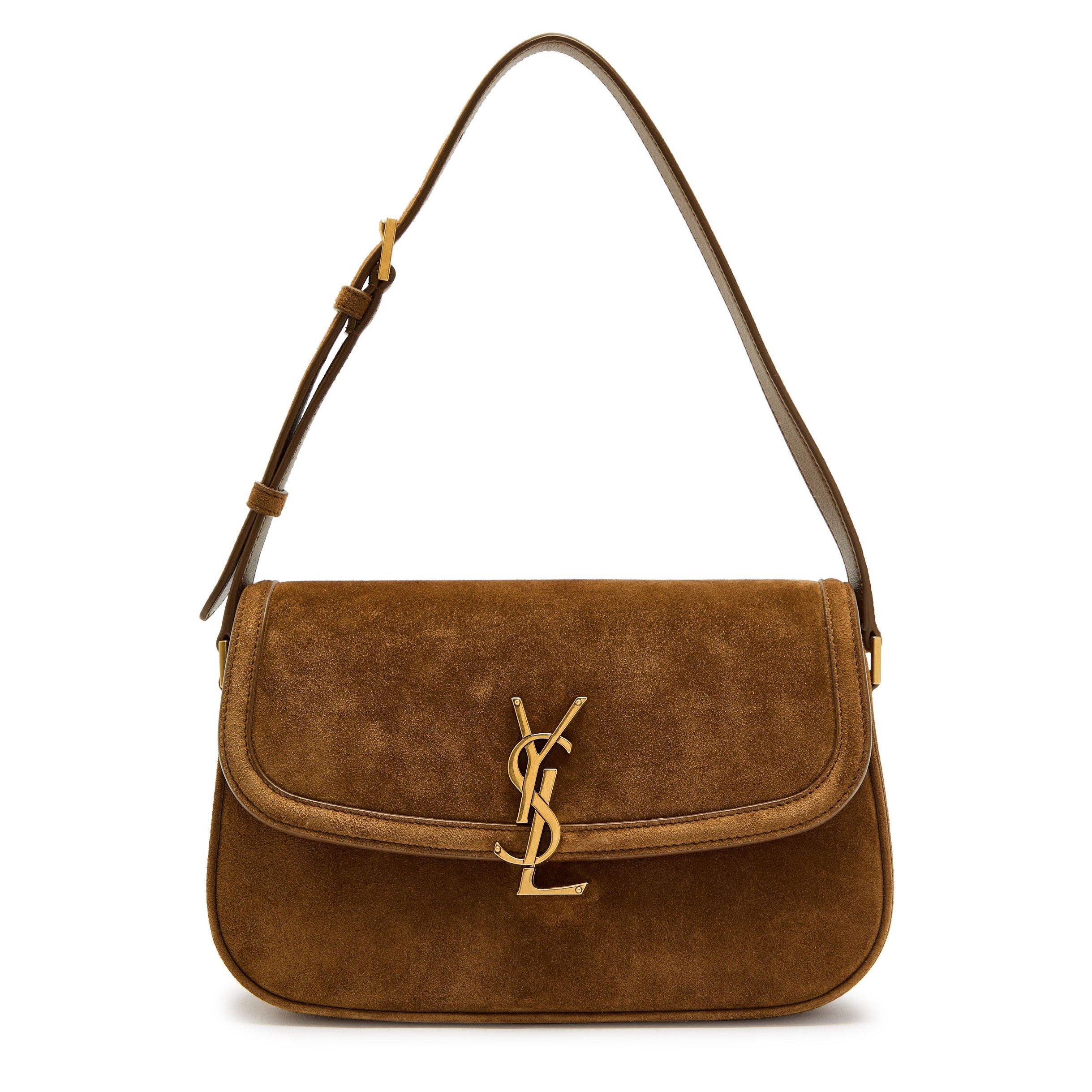 BROWN - Saint Laurent - YSL BO MNG M SOLF - 1