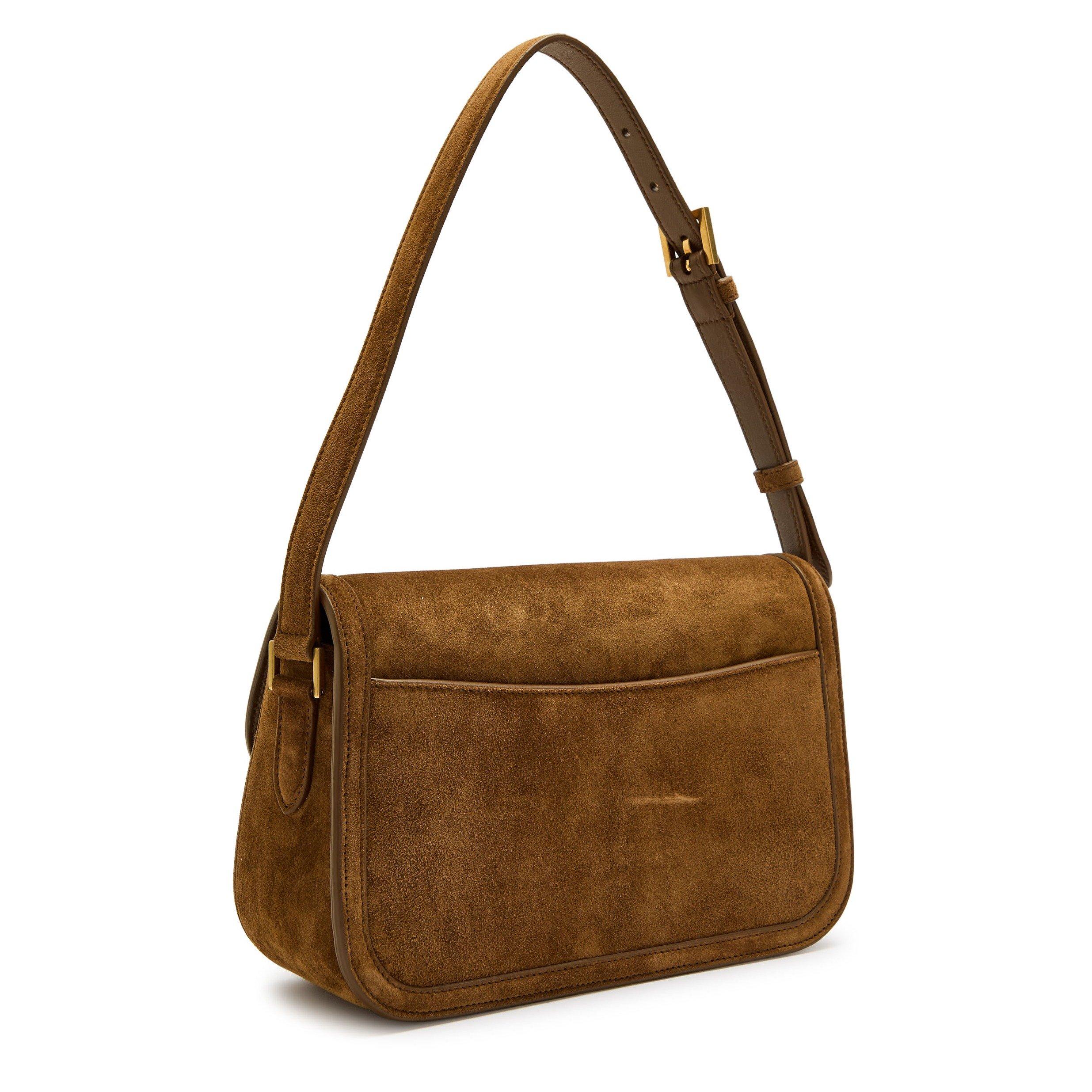 BROWN - Saint Laurent - YSL BO MNG M SOLF - 2