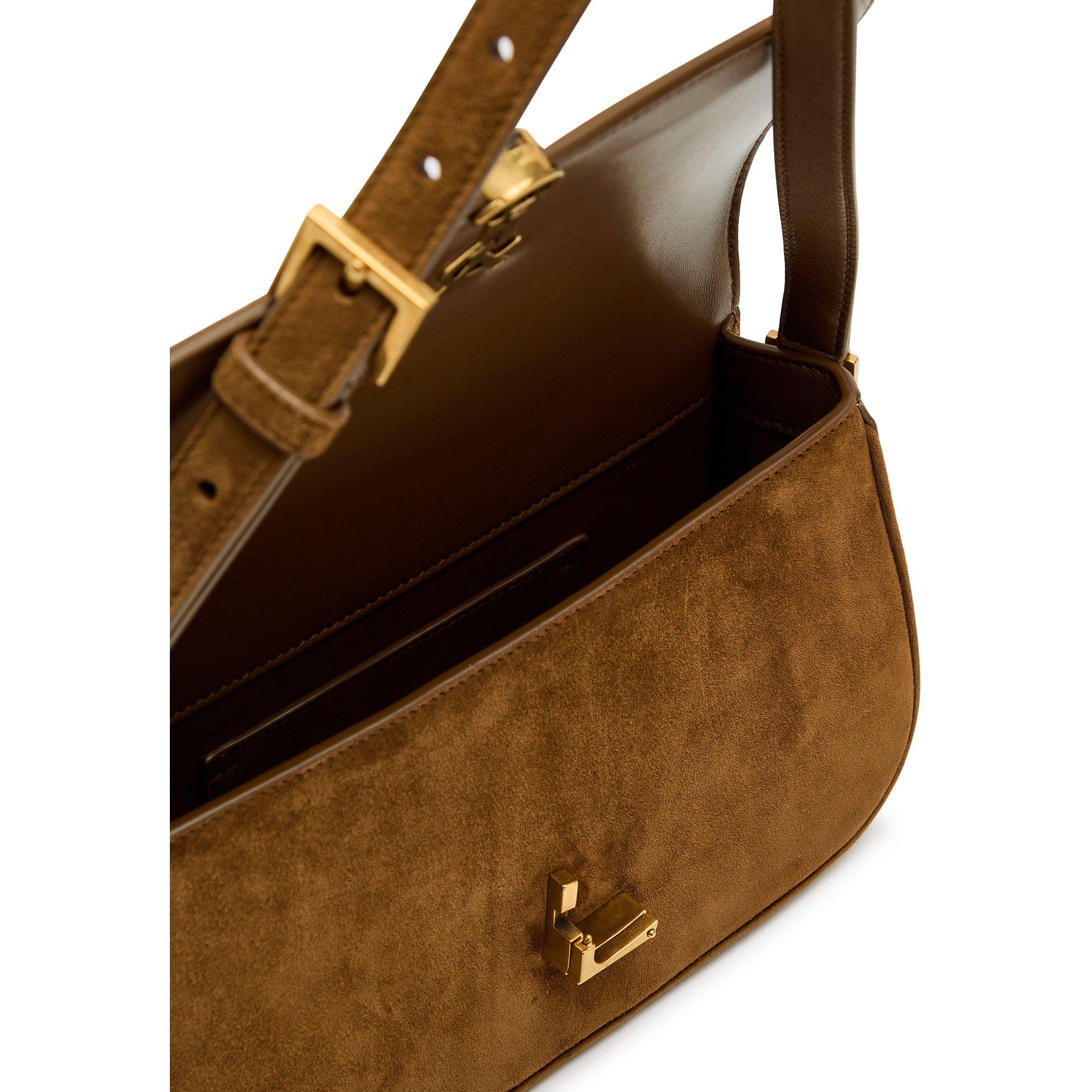 BROWN - Saint Laurent - YSL BO MNG M SOLF - 5