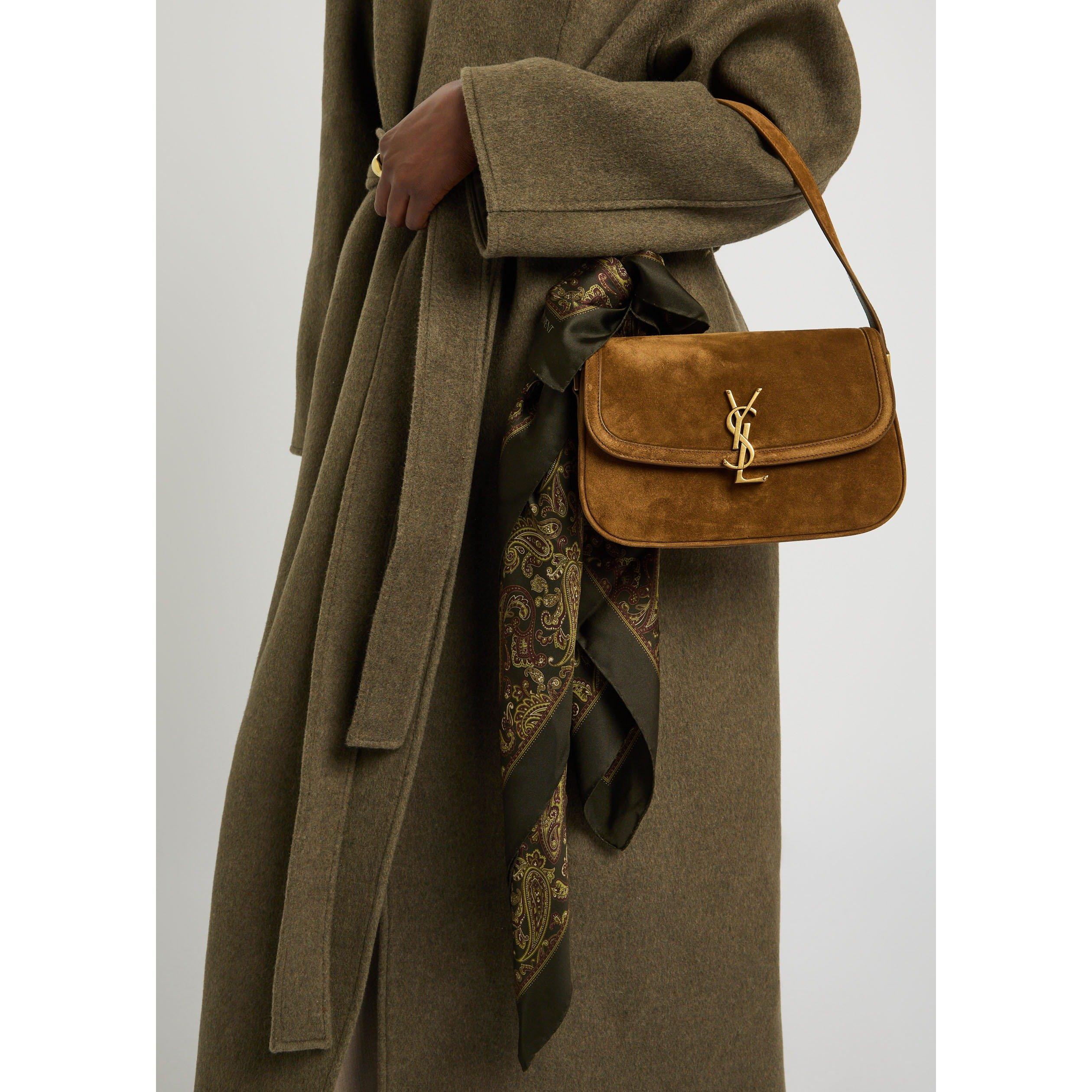 BROWN - Saint Laurent - YSL BO MNG M SOLF - 6