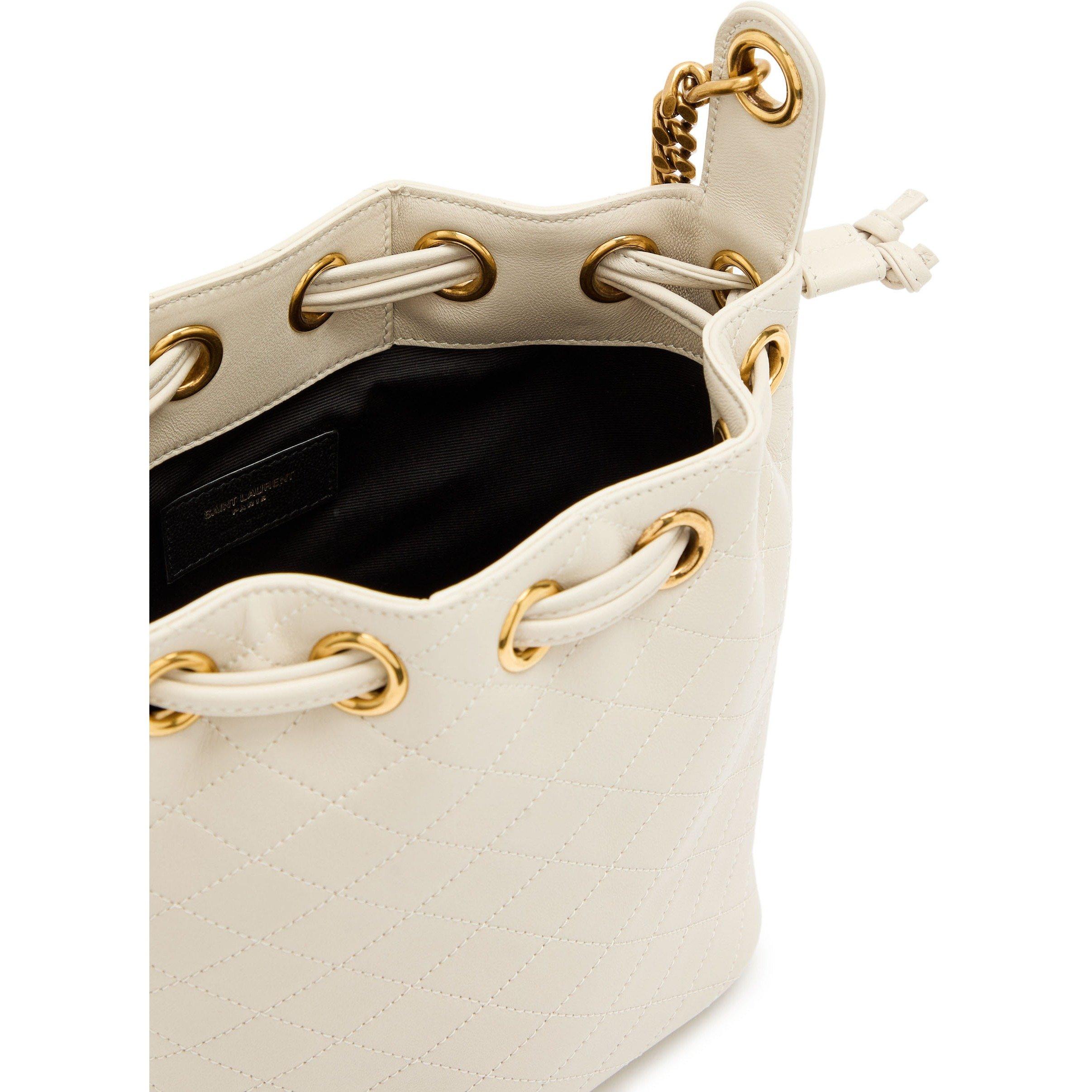 IVORY - Saint Laurent - CHAIN BUCKET SMALL - 5