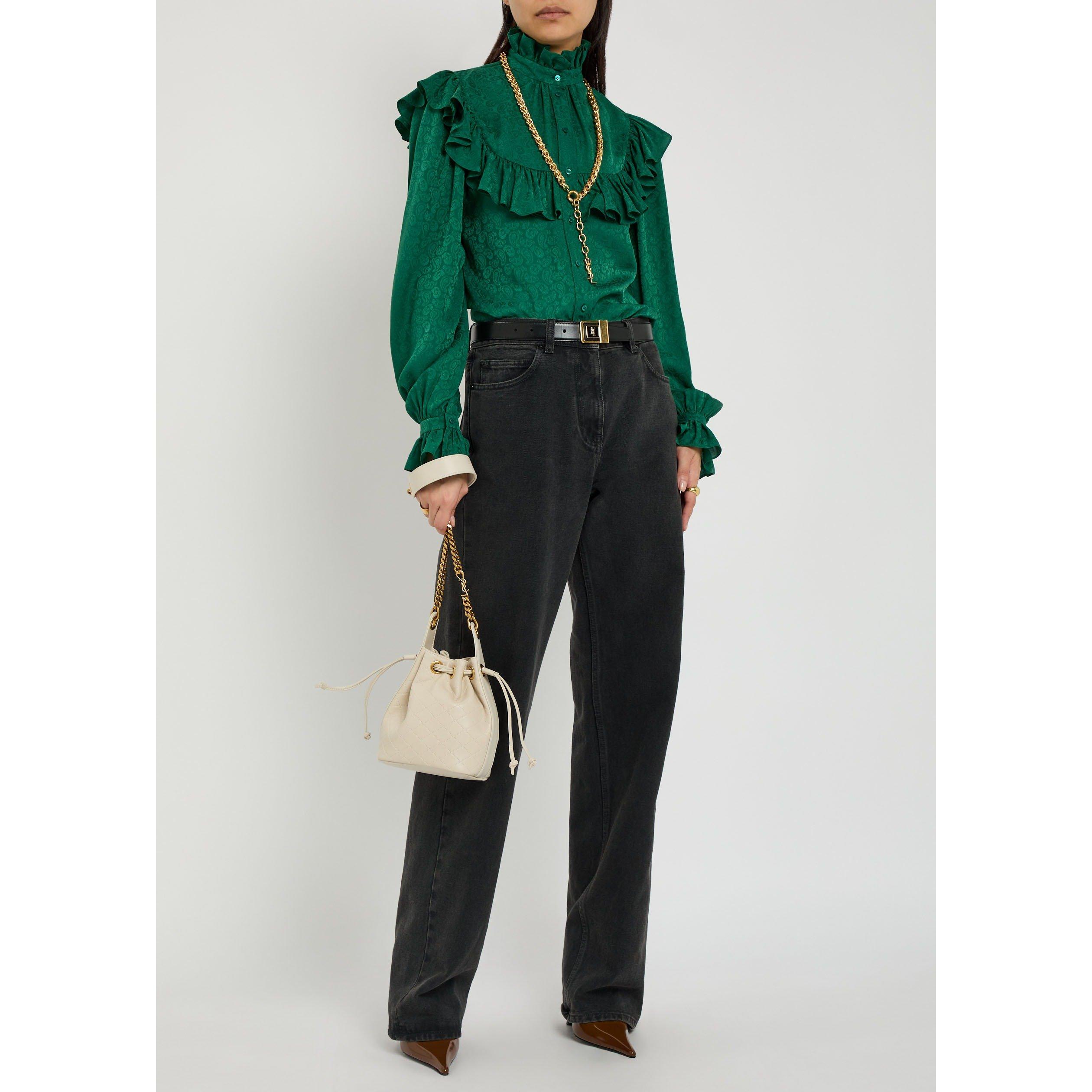 IVORY - Saint Laurent - CHAIN BUCKET SMALL - 6