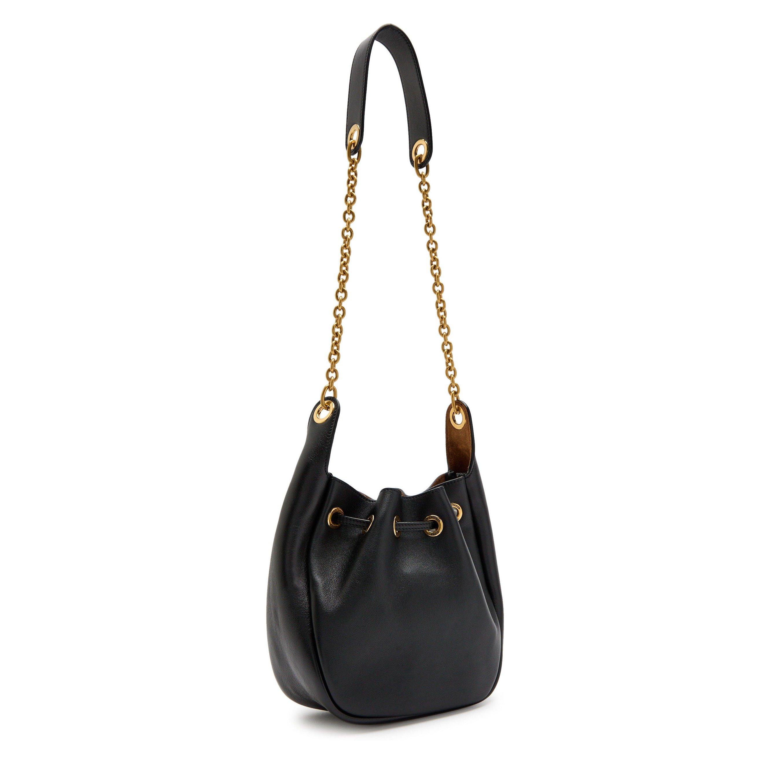 BLACK - Saint Laurent - SUPPLE BUCKET W LOGO - 2
