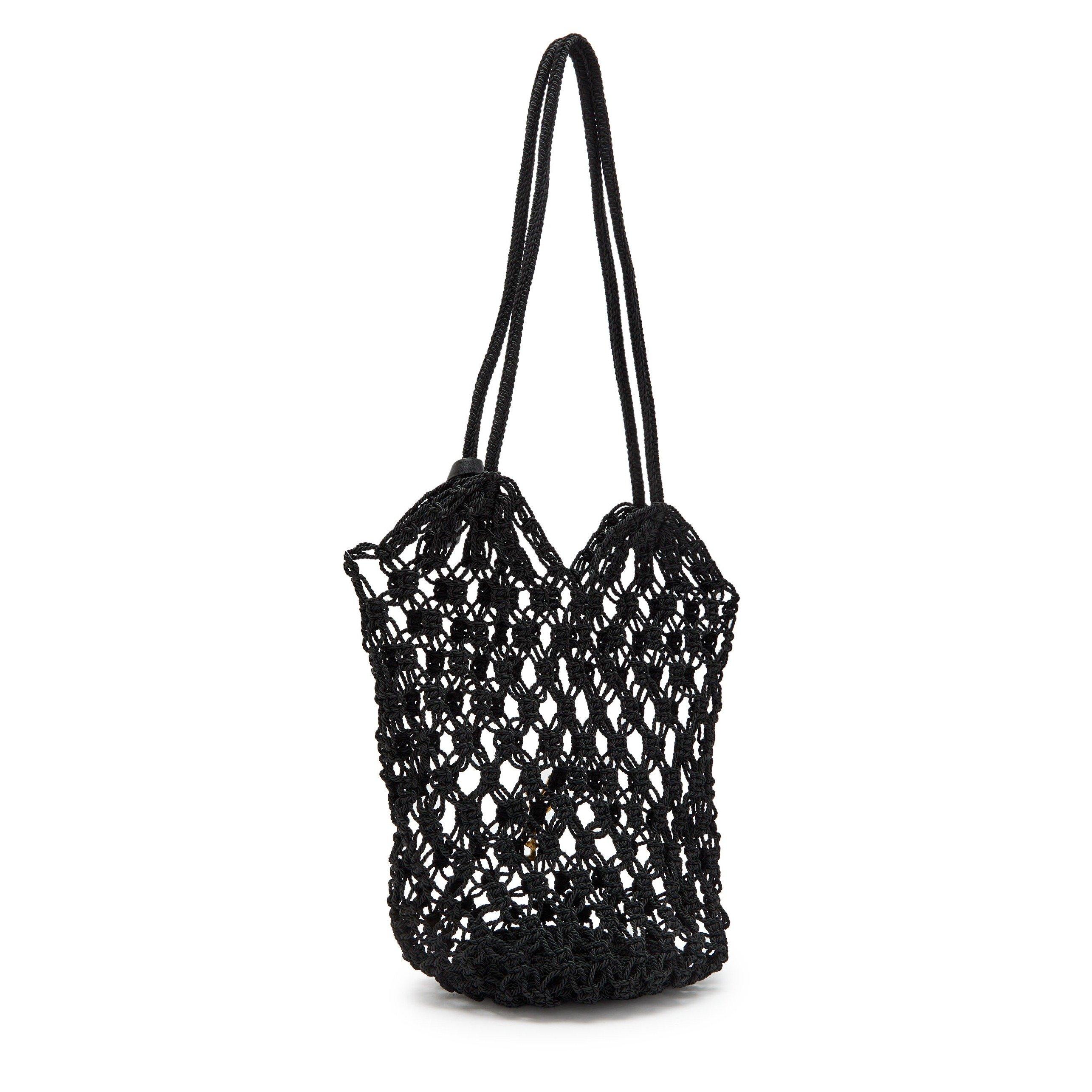 BLACK - Saint Laurent - KNIT HOBO LARGE - 2