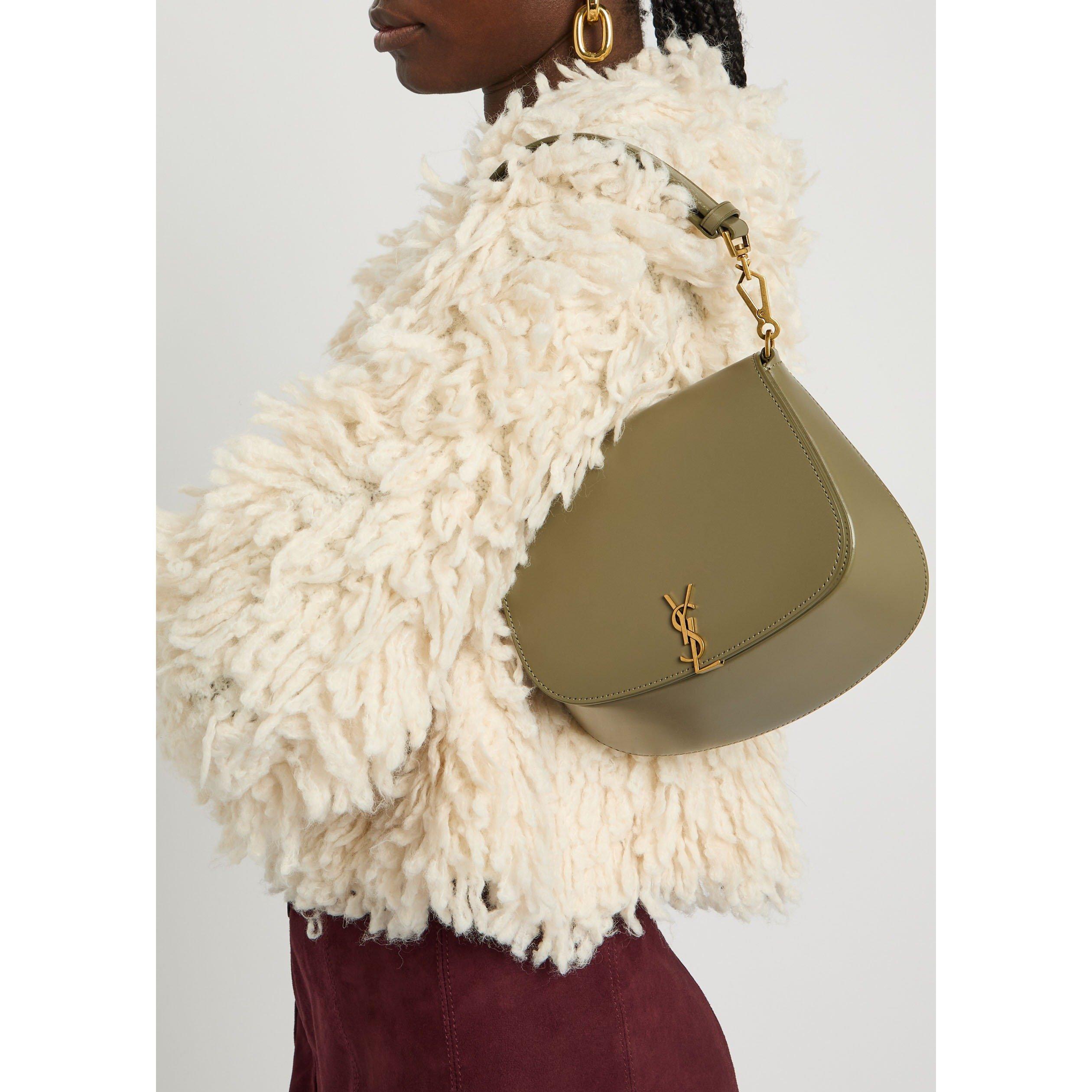 GREEN - Saint Laurent - VOLTAIRE CALF LEATHER - 3