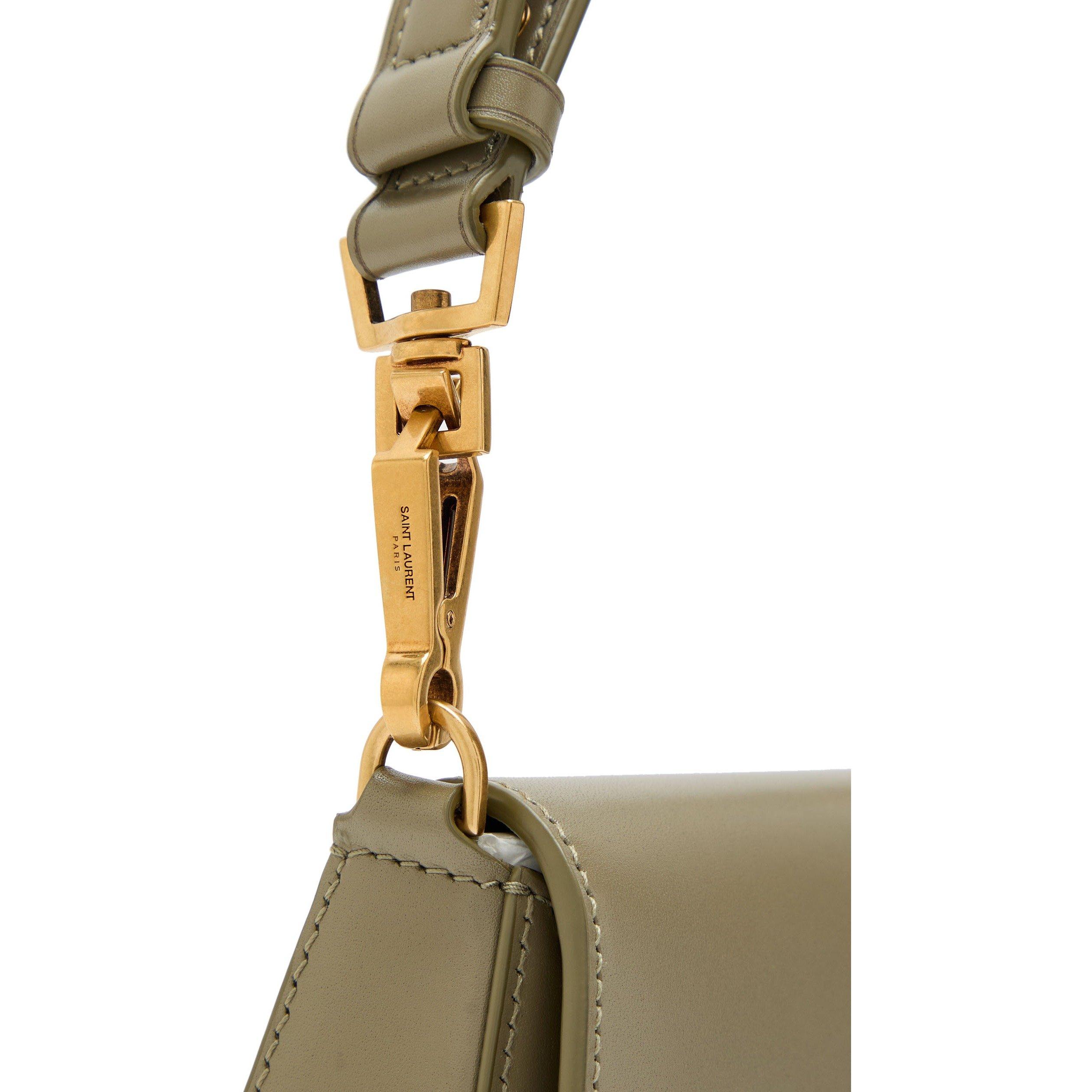 GREEN - Saint Laurent - VOLTAIRE CALF LEATHER - 4