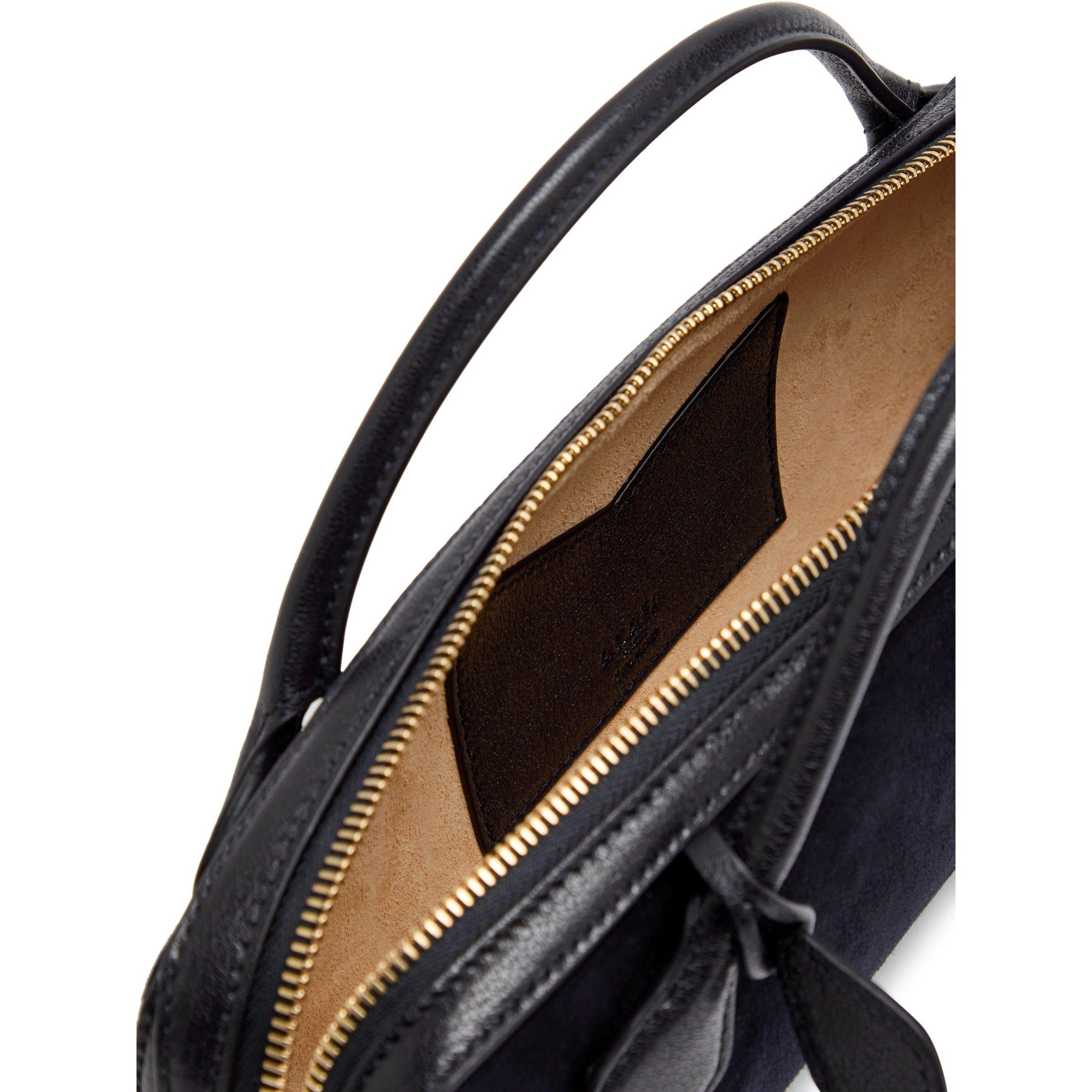 NAVY - Alaia - TECKEL SUEDE CLUTCH - 5