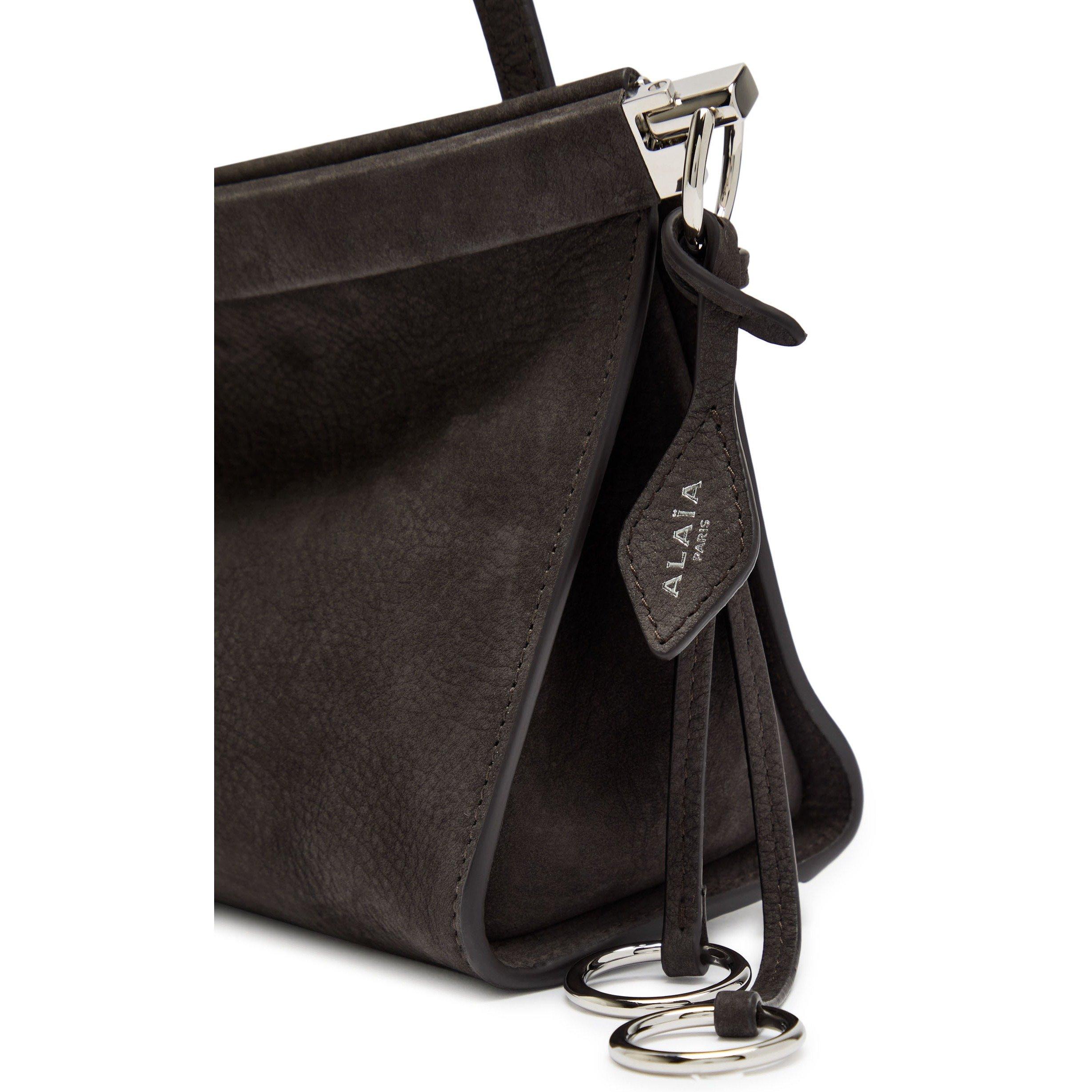 DARK GREY - Alaia - EAST WEST M SHOULDER BAG - 4