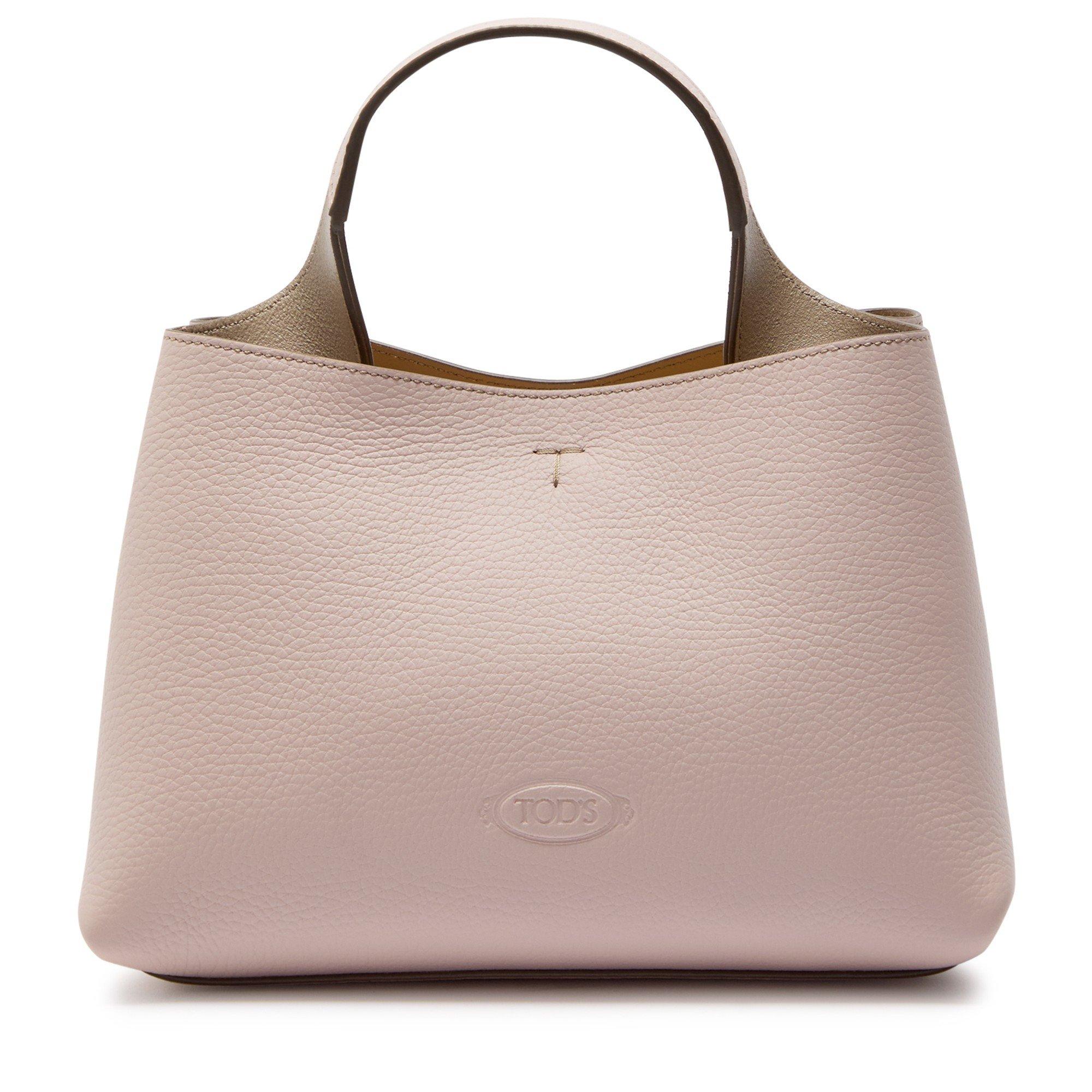 LIGHT PINK - Tods - FLORIDA DOUBLE MINI TOTE - 1