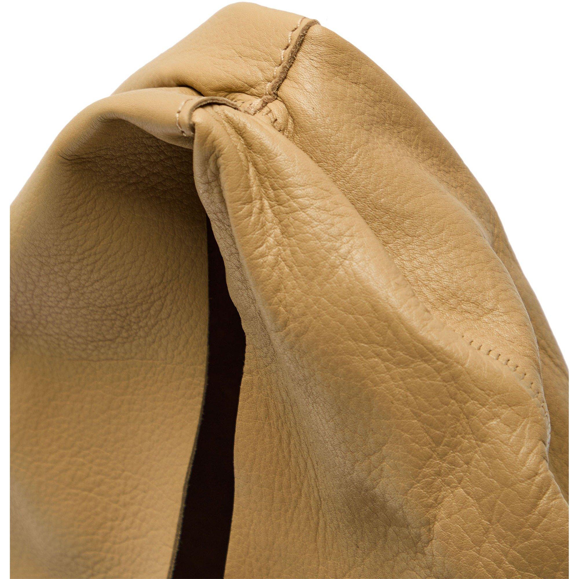 TAUPE - The Row - Women's Small Bindle Leather Shoulder Bag - 4