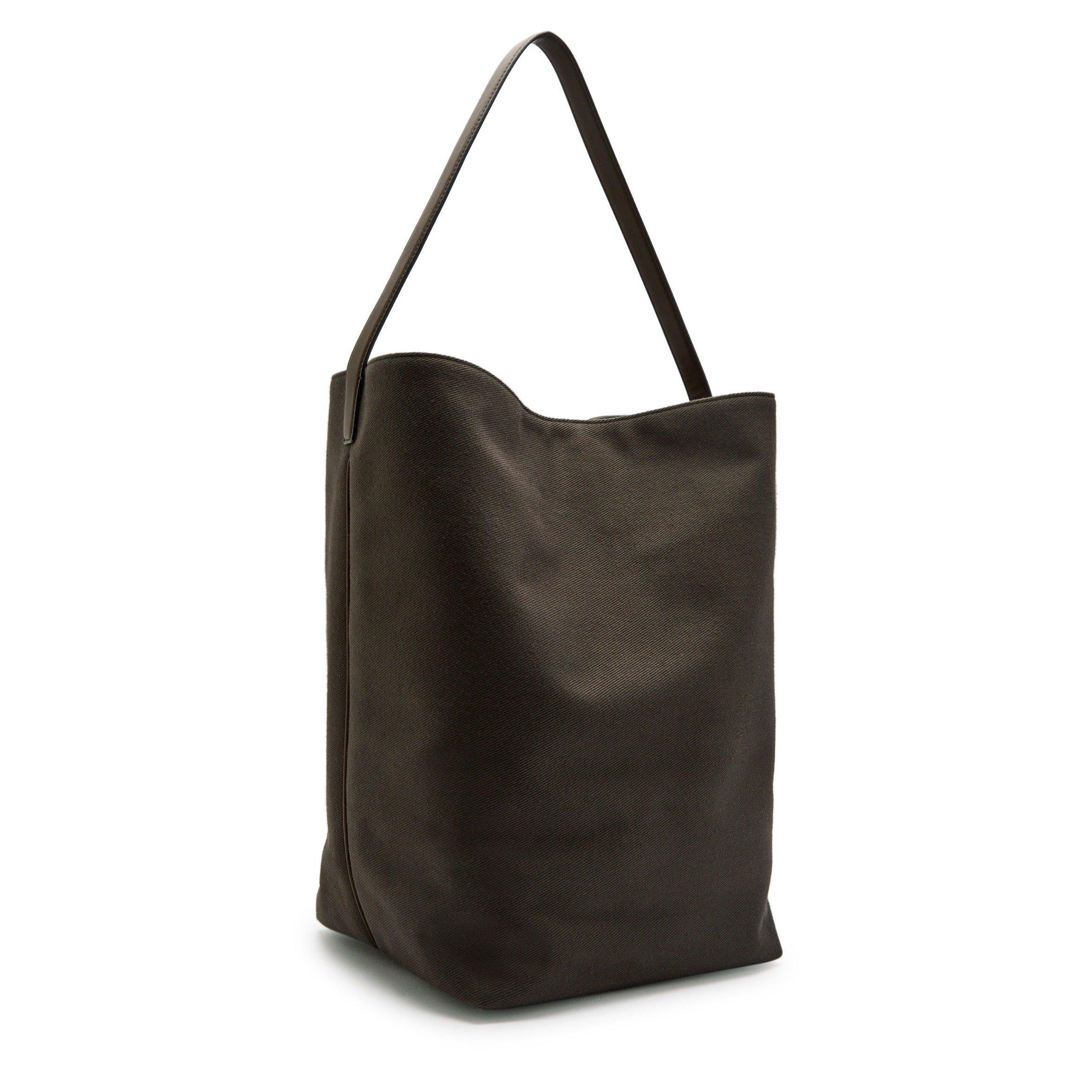 BROWN - The Row - Women's N/S Park Large Canvas Tote Bag - 2