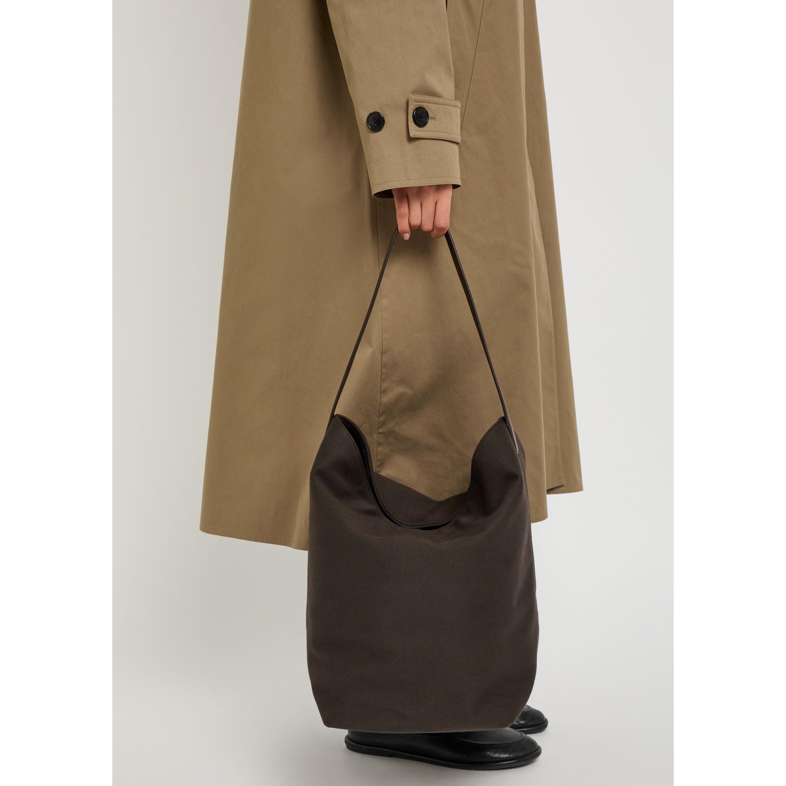 BROWN - The Row - Women's N/S Park Large Canvas Tote Bag - 3