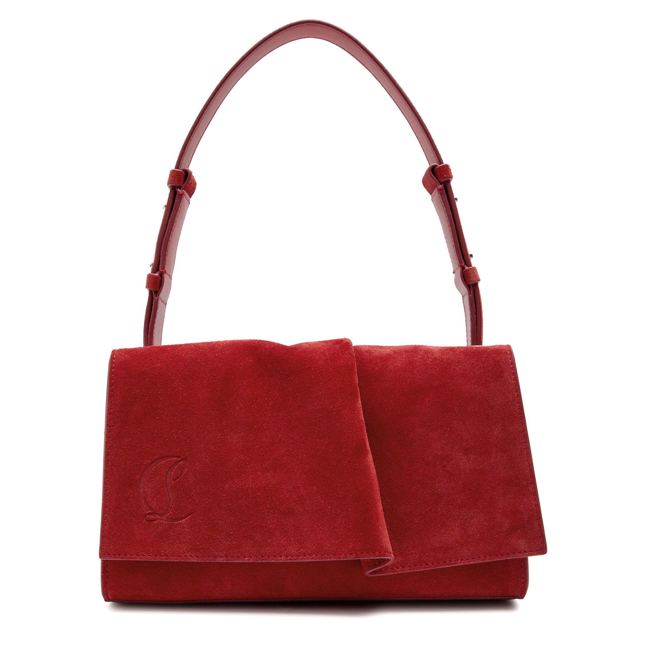 RED - Christian Louboutin - BAGGY SHOULDER SMALL CROSTA - 1