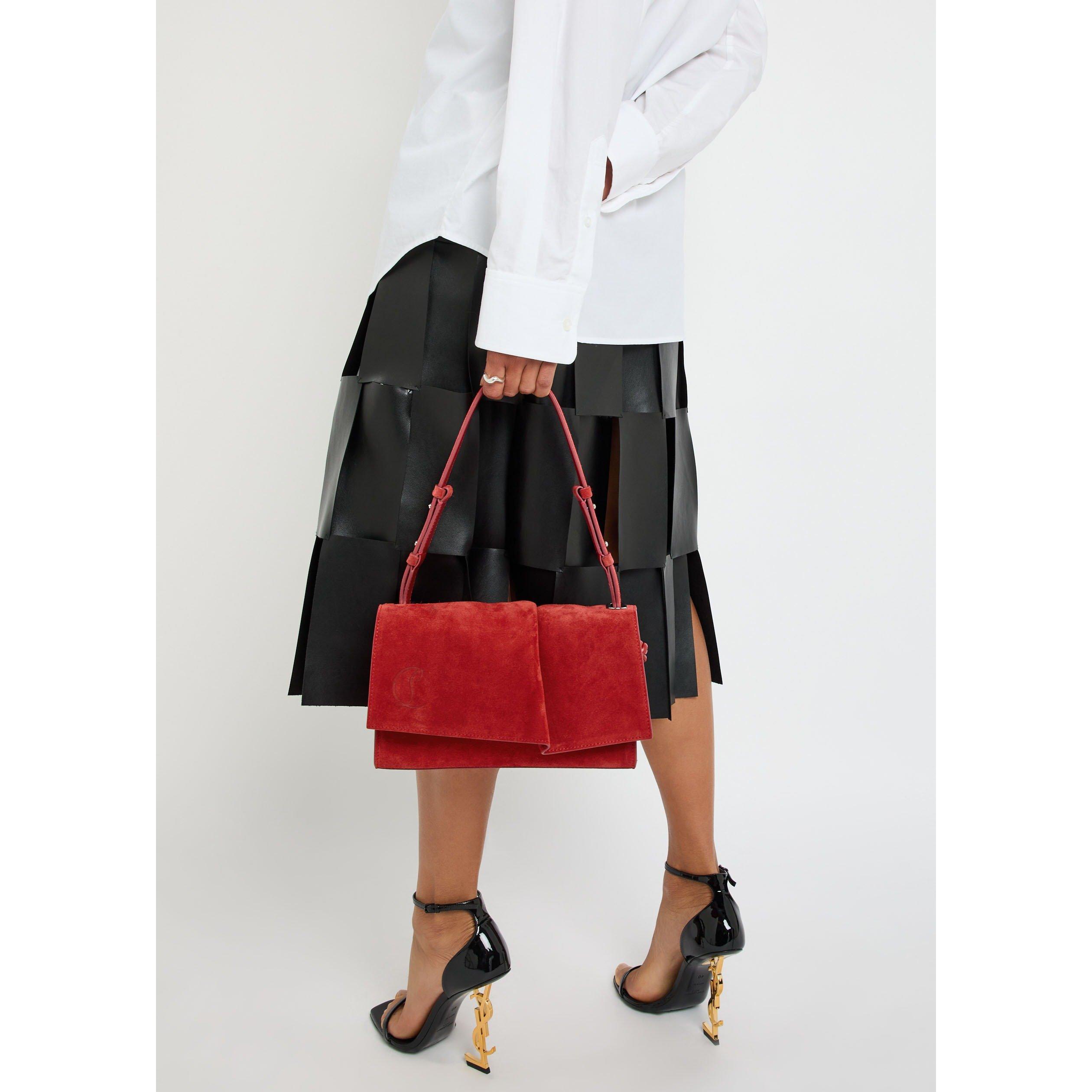 RED - Christian Louboutin - BAGGY SHOULDER SMALL CROSTA - 3
