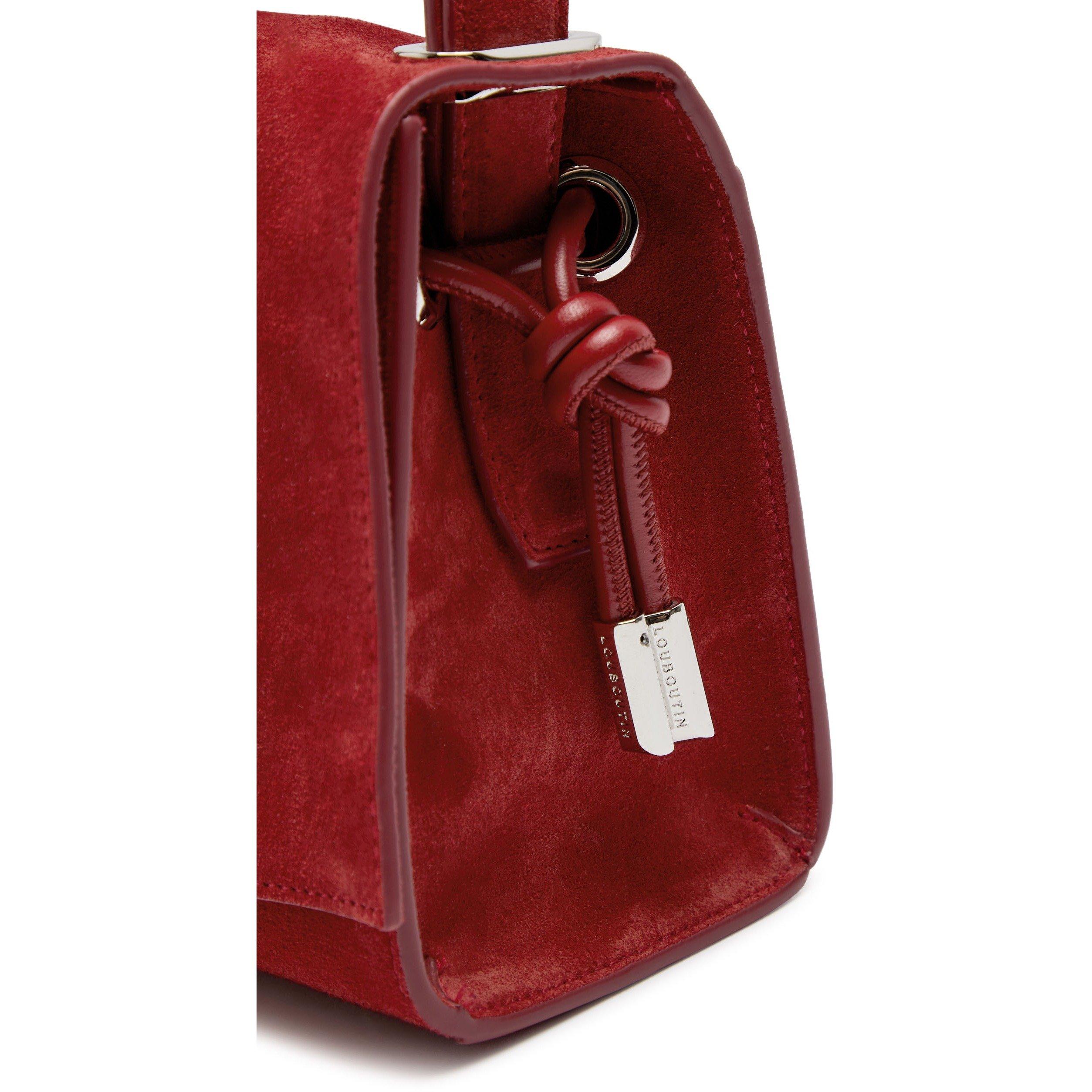 RED - Christian Louboutin - BAGGY SHOULDER SMALL CROSTA - 4