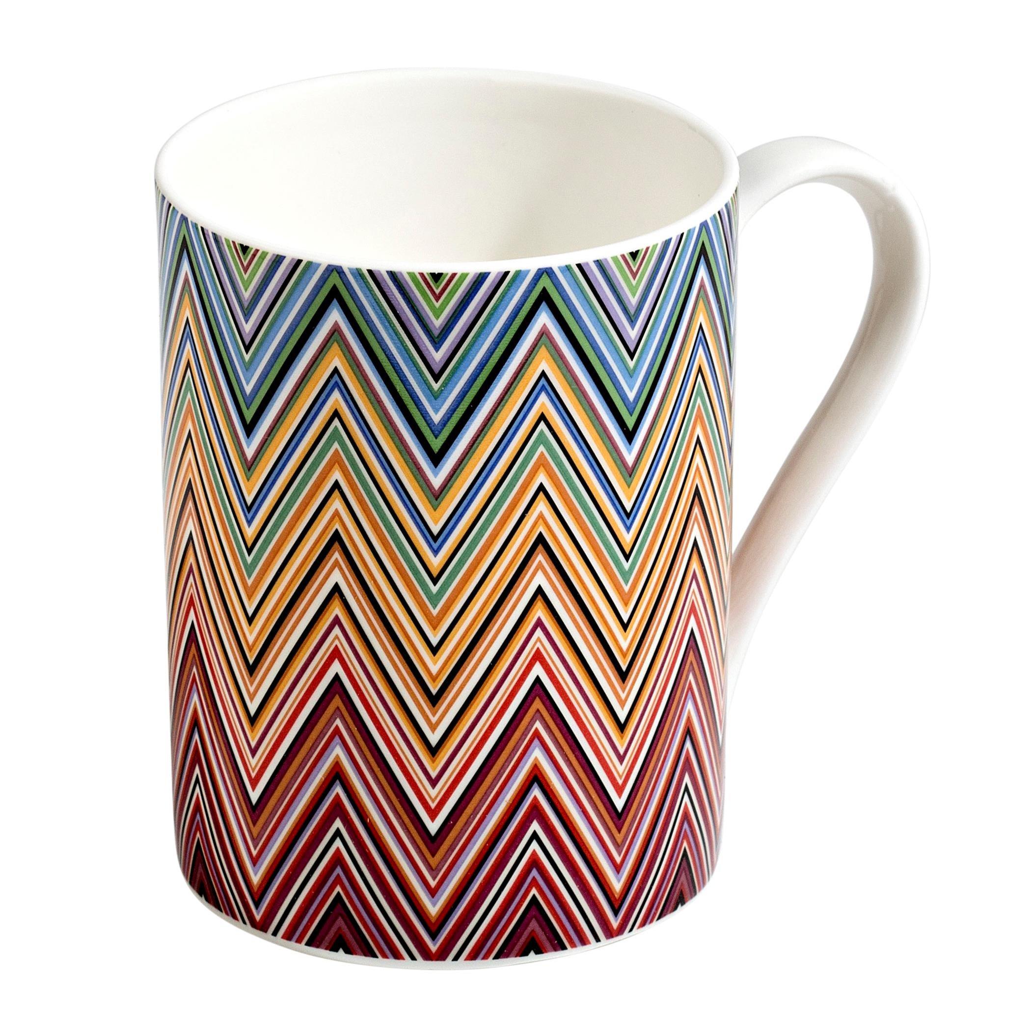 Multicoloured - Missoni Home Collection - MissoniHomeCollection Zig Zag Jarris Mug - 1