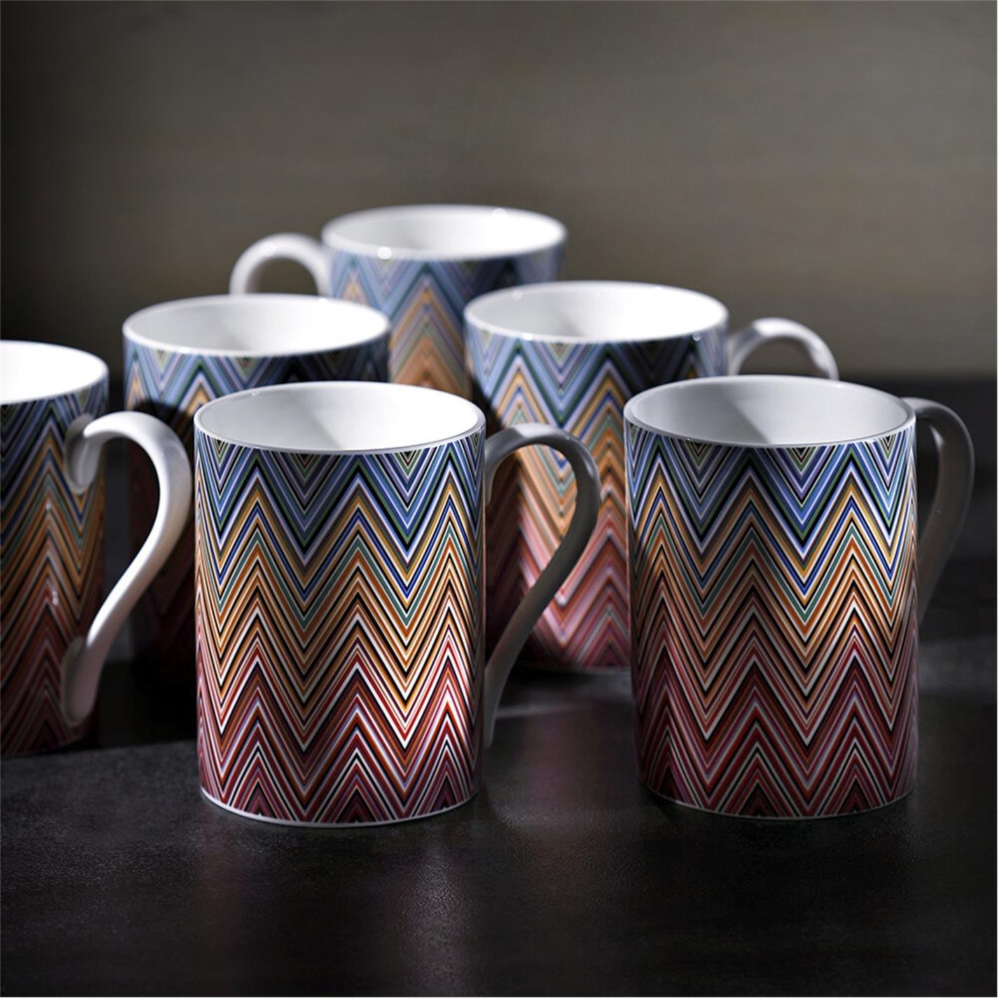 Multicoloured - Missoni Home Collection - MissoniHomeCollection Zig Zag Jarris Mug - 2