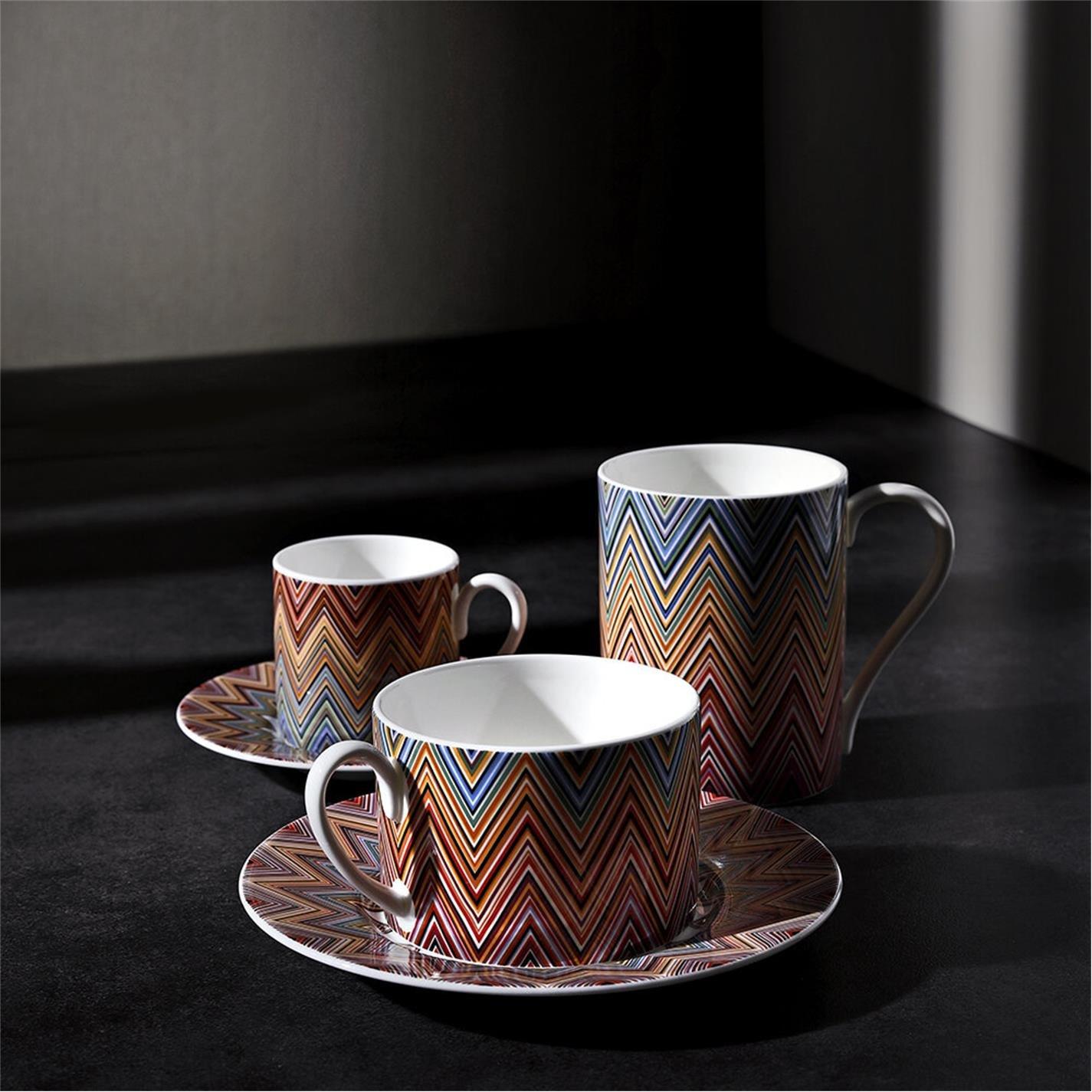 Multicoloured - Missoni Home Collection - MissoniHomeCollection Zig Zag Jarris Mug - 3