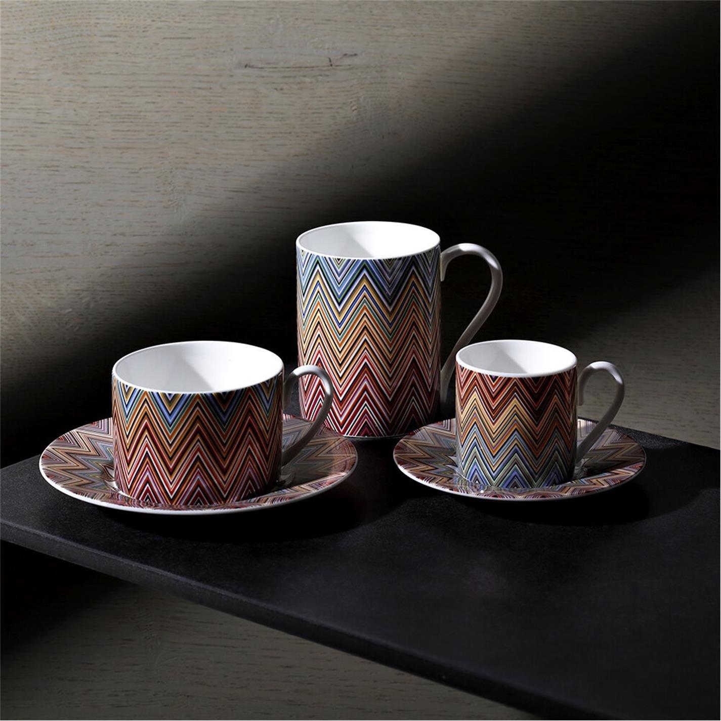 Multicoloured - Missoni Home Collection - MissoniHomeCollection Zig Zag Jarris Mug - 4